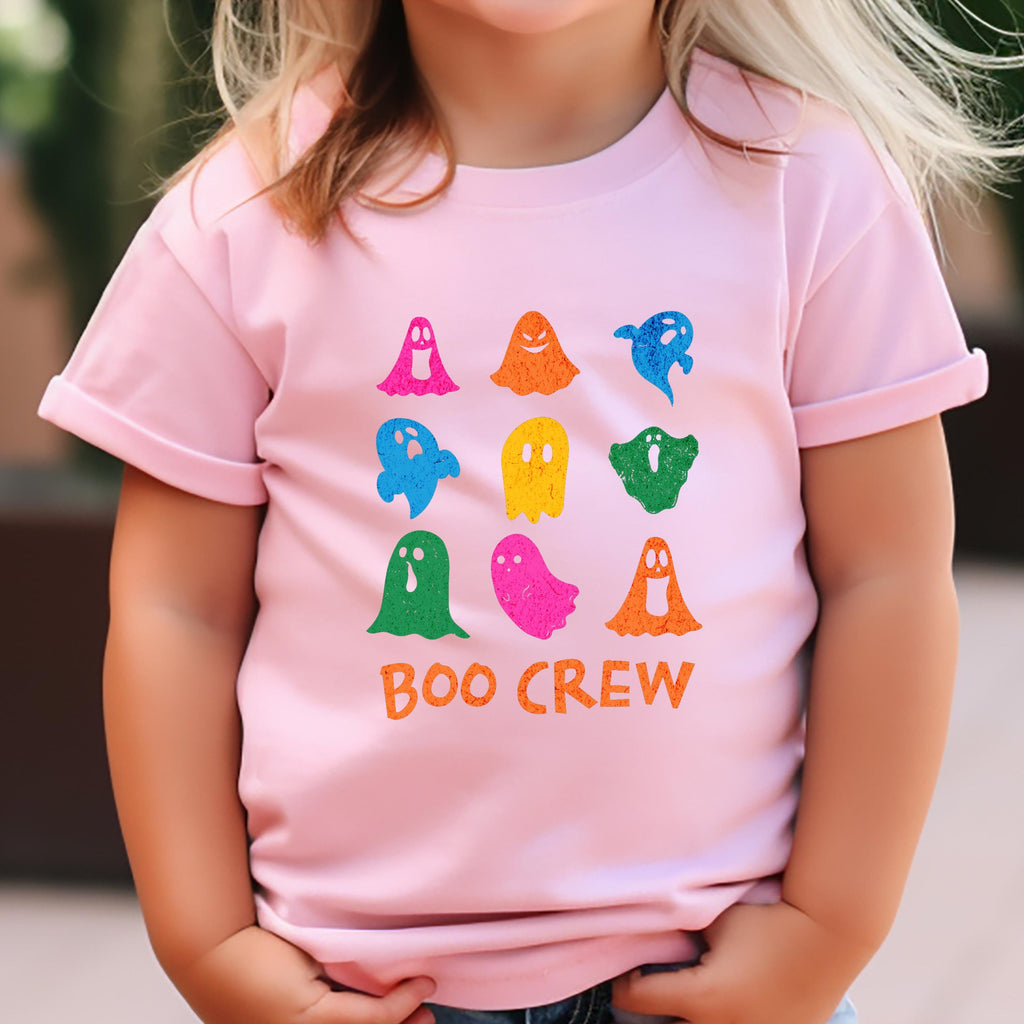 Toddler Ghost Halloween Shirt – Boo Crew Kids Tee