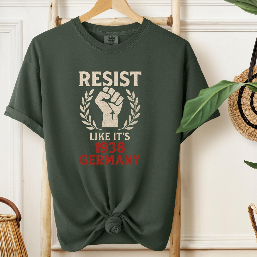Resist Fist Graphic Tee: Political Activist T-Shirt