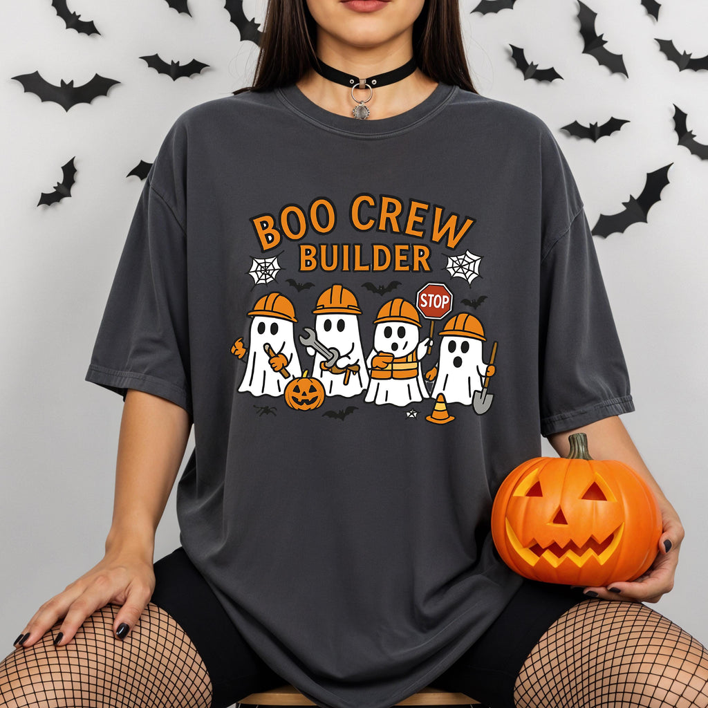 Boo Crew Halloween Shirt – Builder Tee