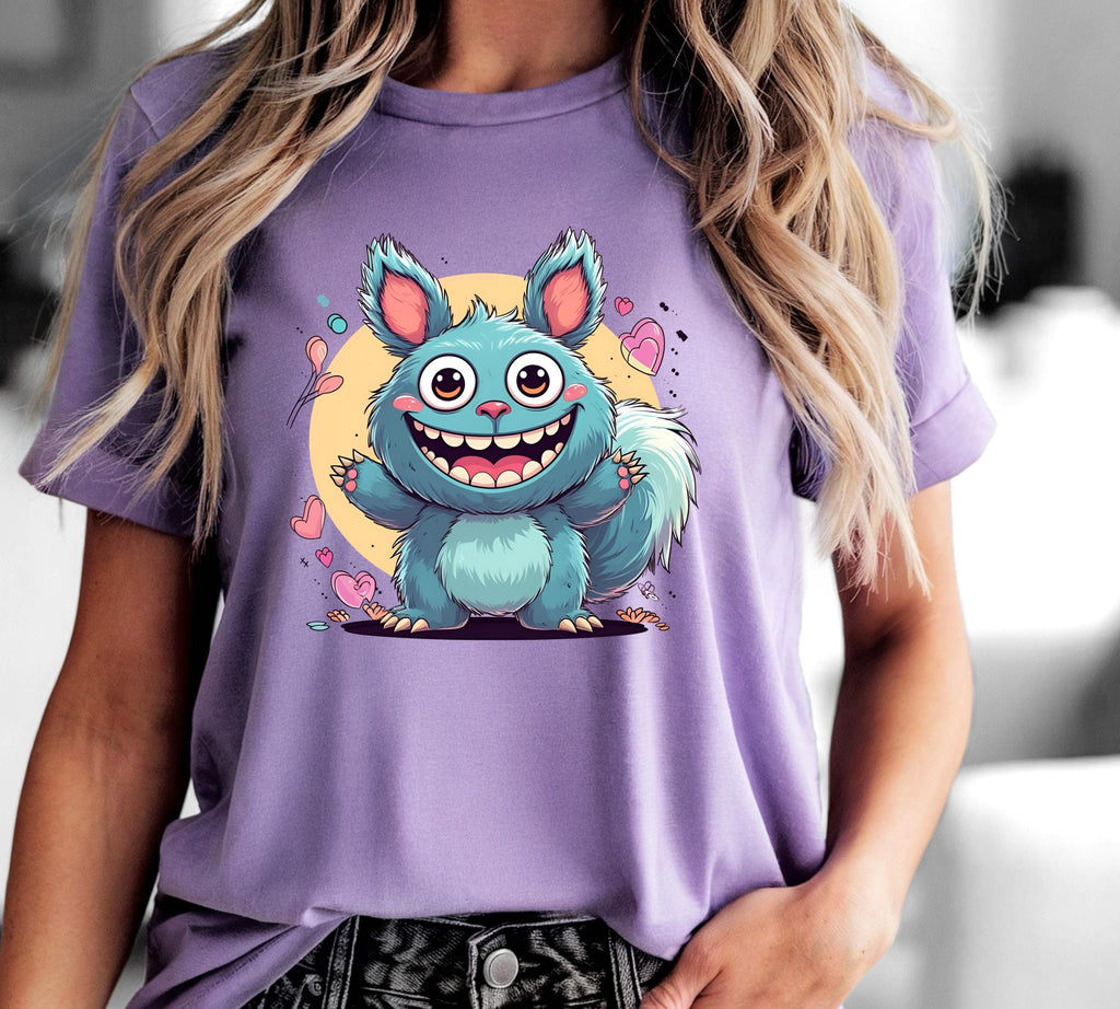 Smiling Squirrel T-Shirt • Unisex • Bella+Canvas 3001