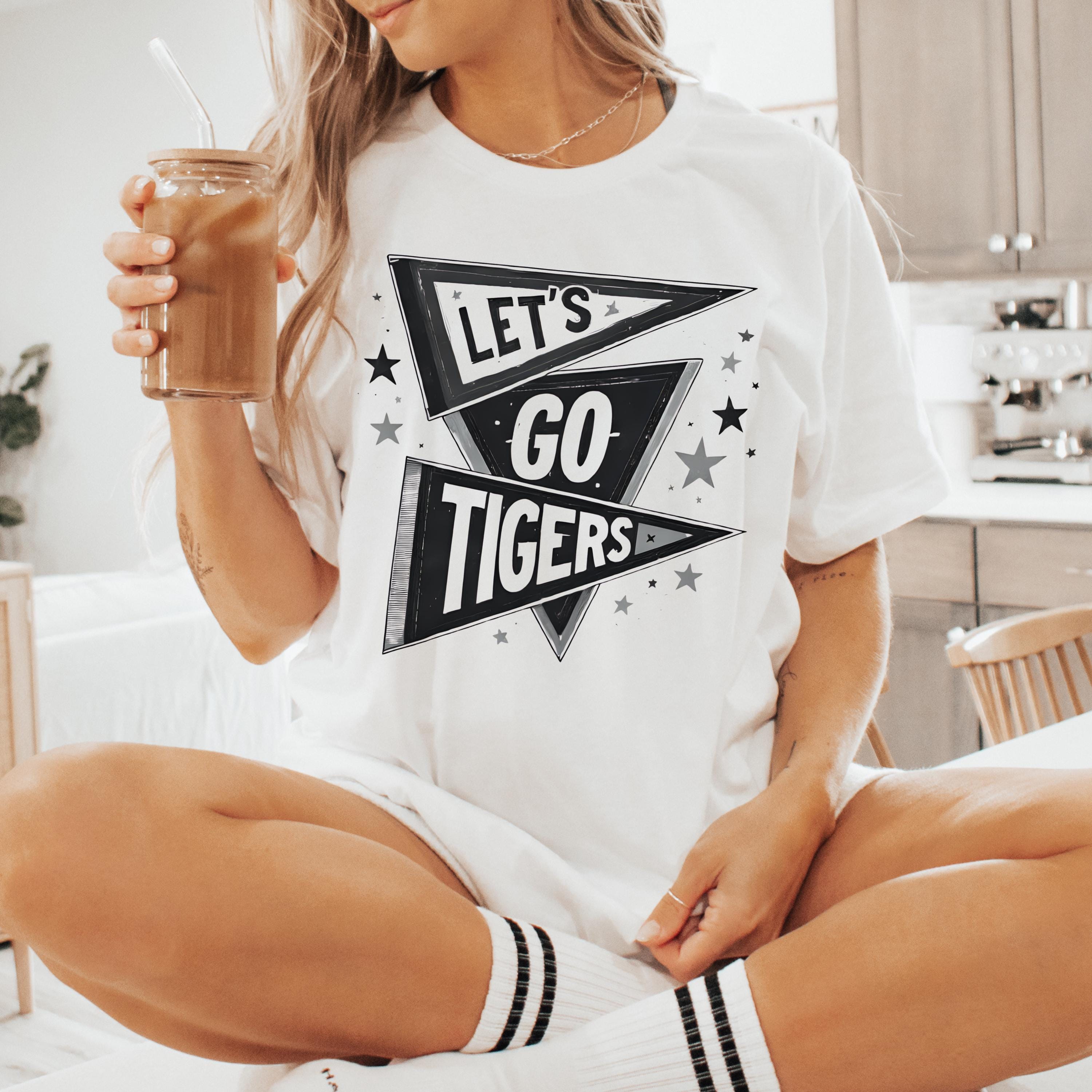 Tigers Football Shirt | College Spirit Game Day Tee