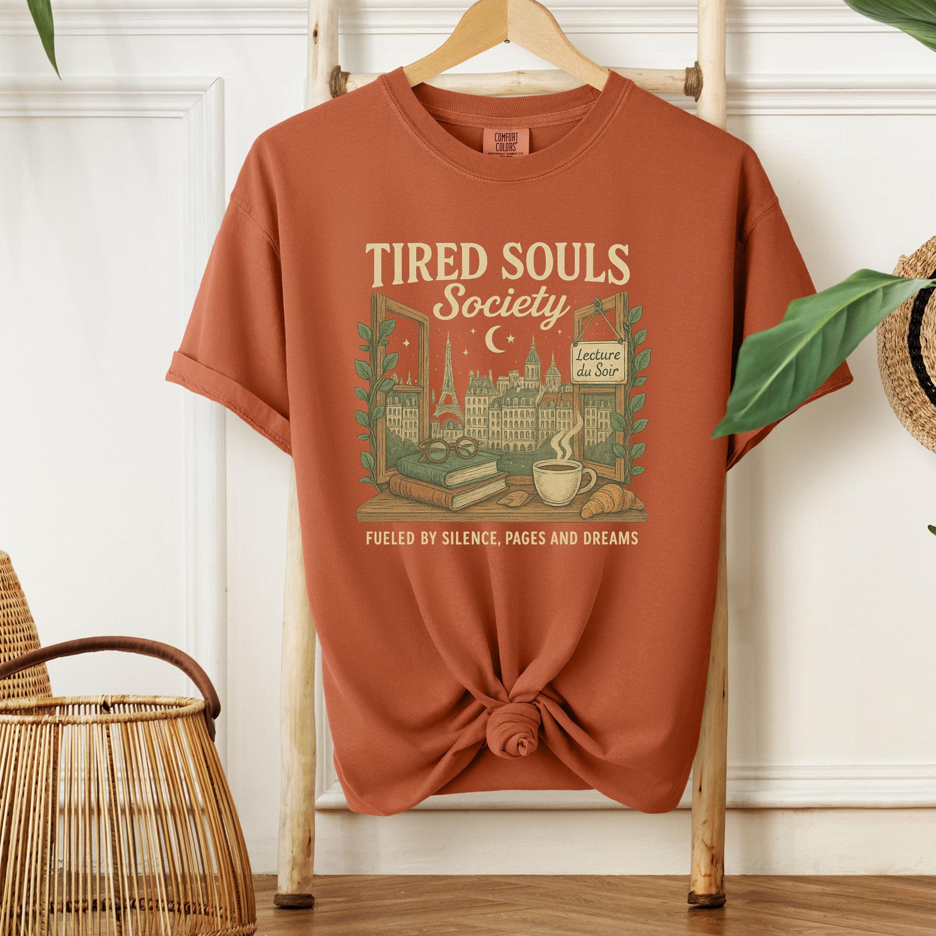 Book Lover Shirt – Tired Souls Society, Bookish Meme Tee