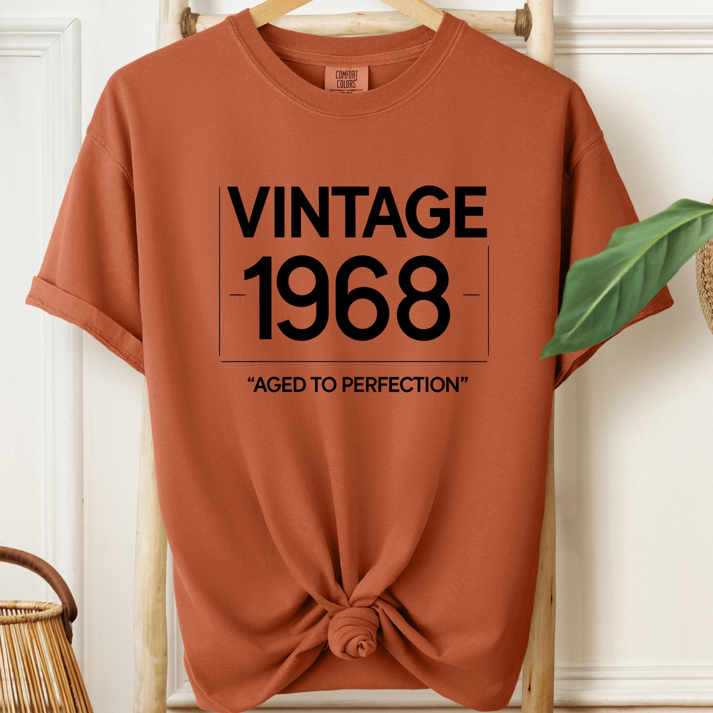 Vintage 1968 Retro Shirt: Comfort Colors Cotton Tee