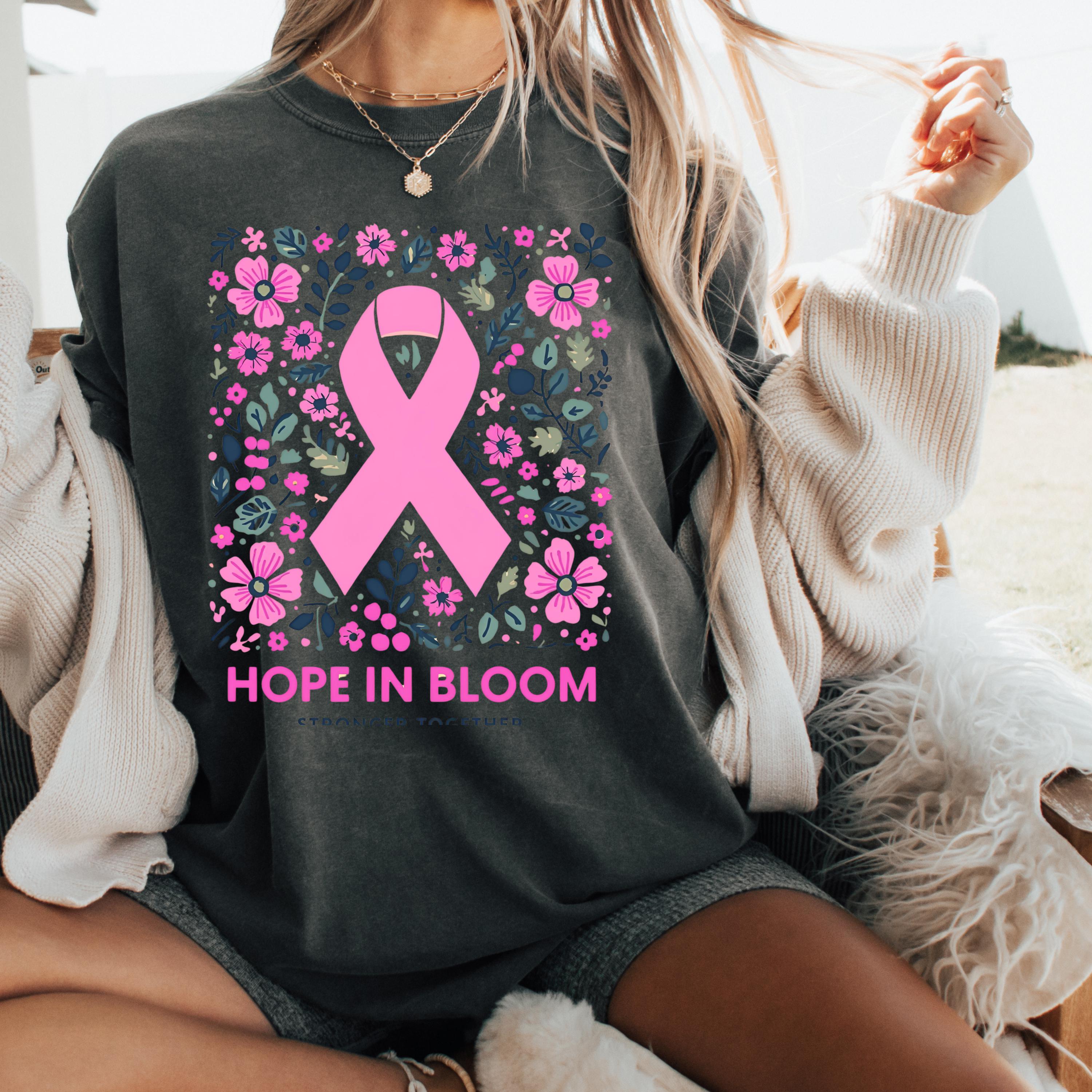Breast Cancer Awareness Tee - Comfort Colors C1717 Pink