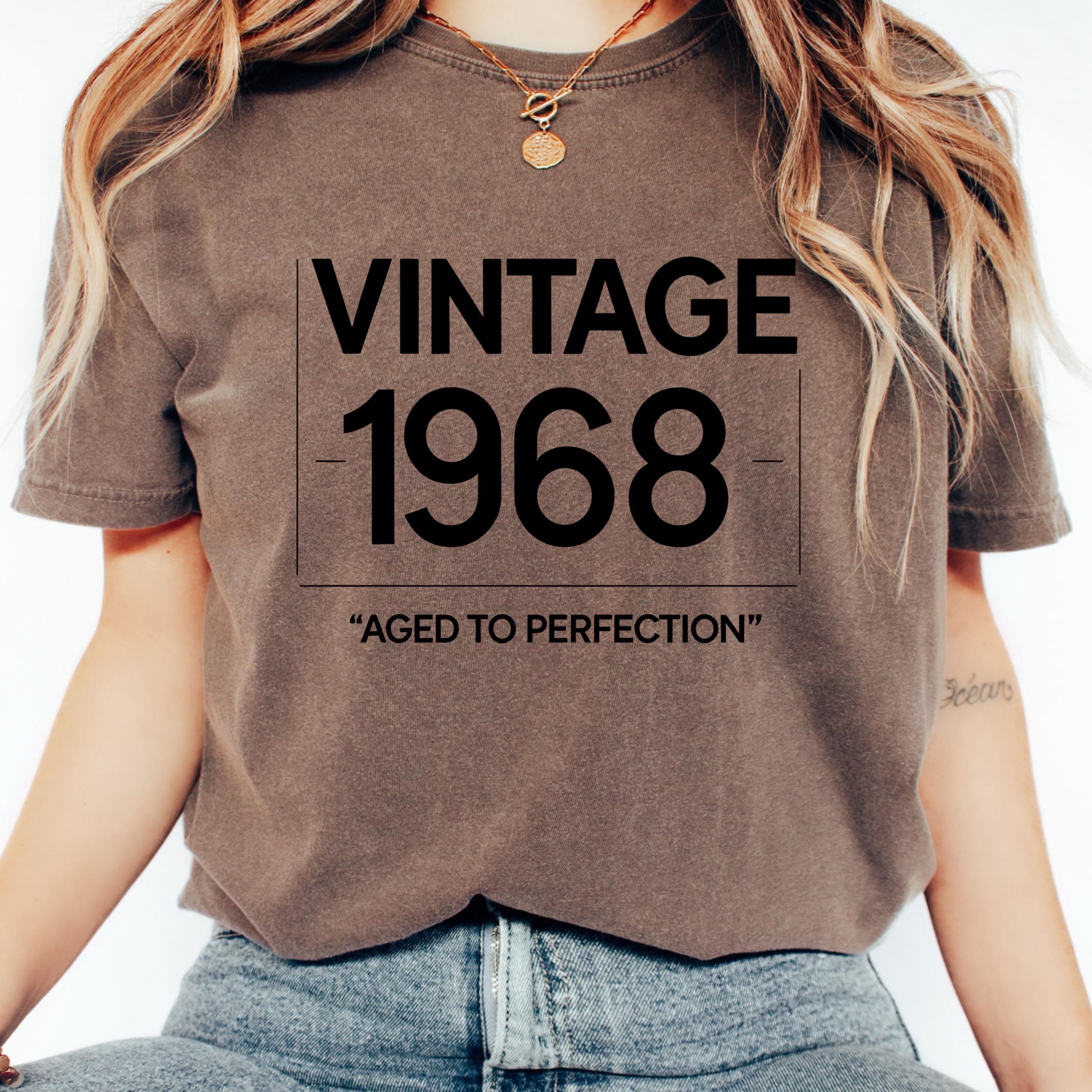 Vintage 1968 Retro Shirt: Comfort Colors Cotton Tee