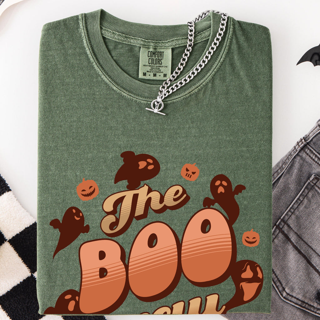 The Boo Crew - Halloween Ghosts T-Shirt, pumpkins shirt