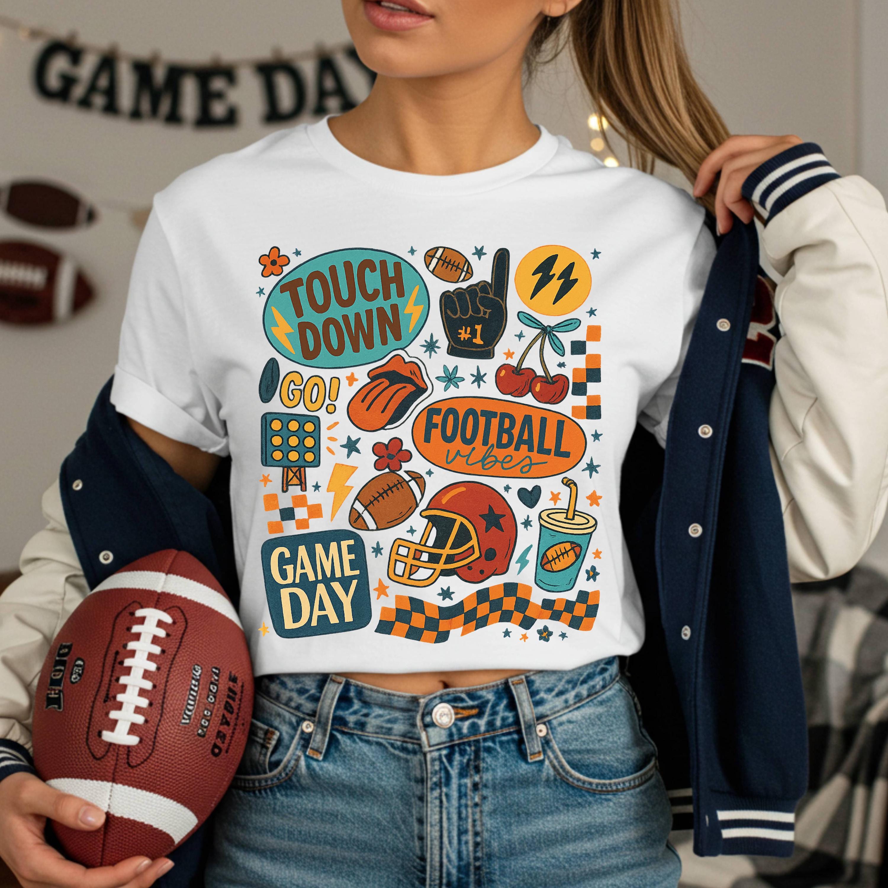 Football Mom Coquette Gameday Tee - Comfort Colors 1717