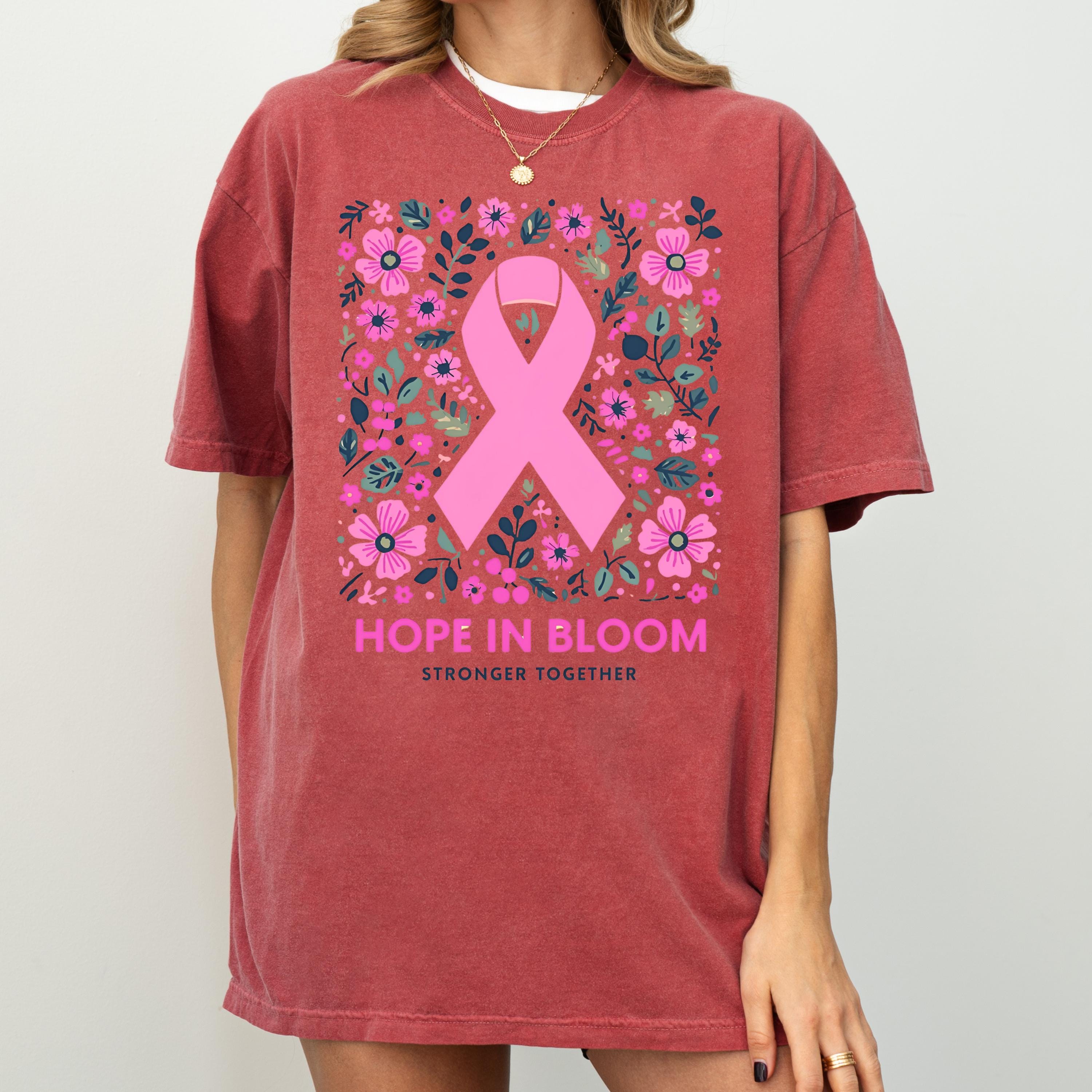 Breast Cancer Awareness Tee - Comfort Colors C1717 Pink