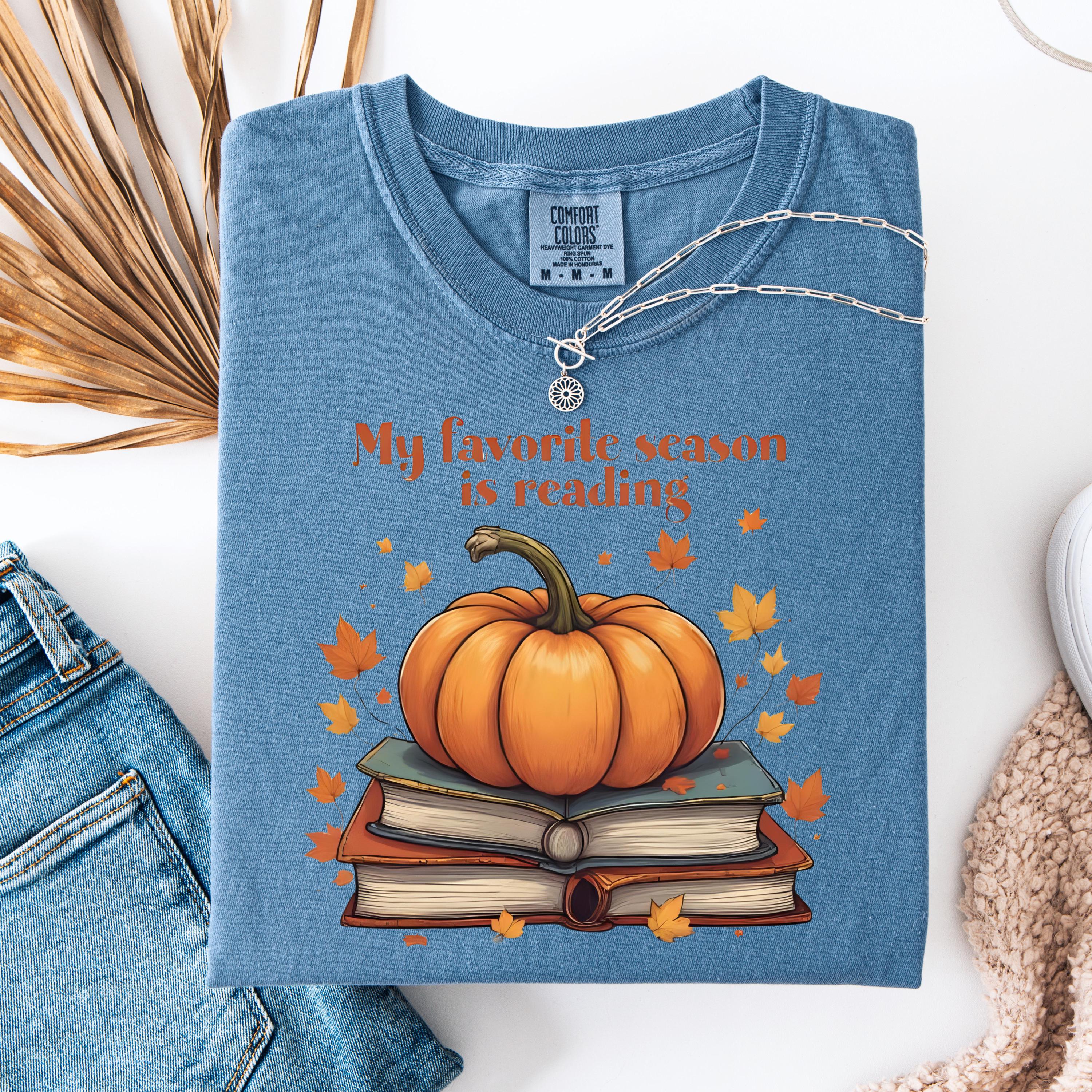 Book Lover Fall Shirt - Book Club Tee