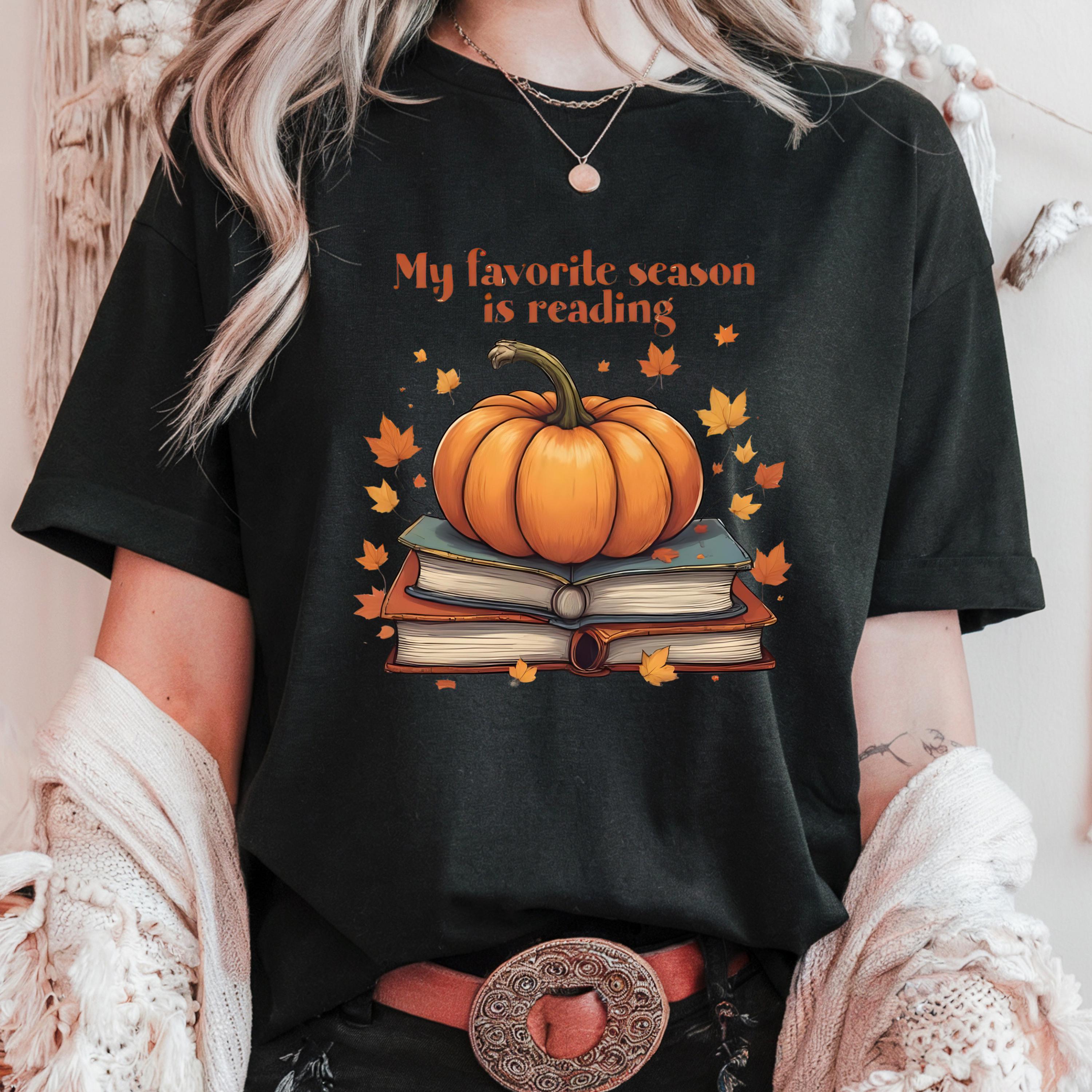 Book Lover Fall Shirt - Book Club Tee