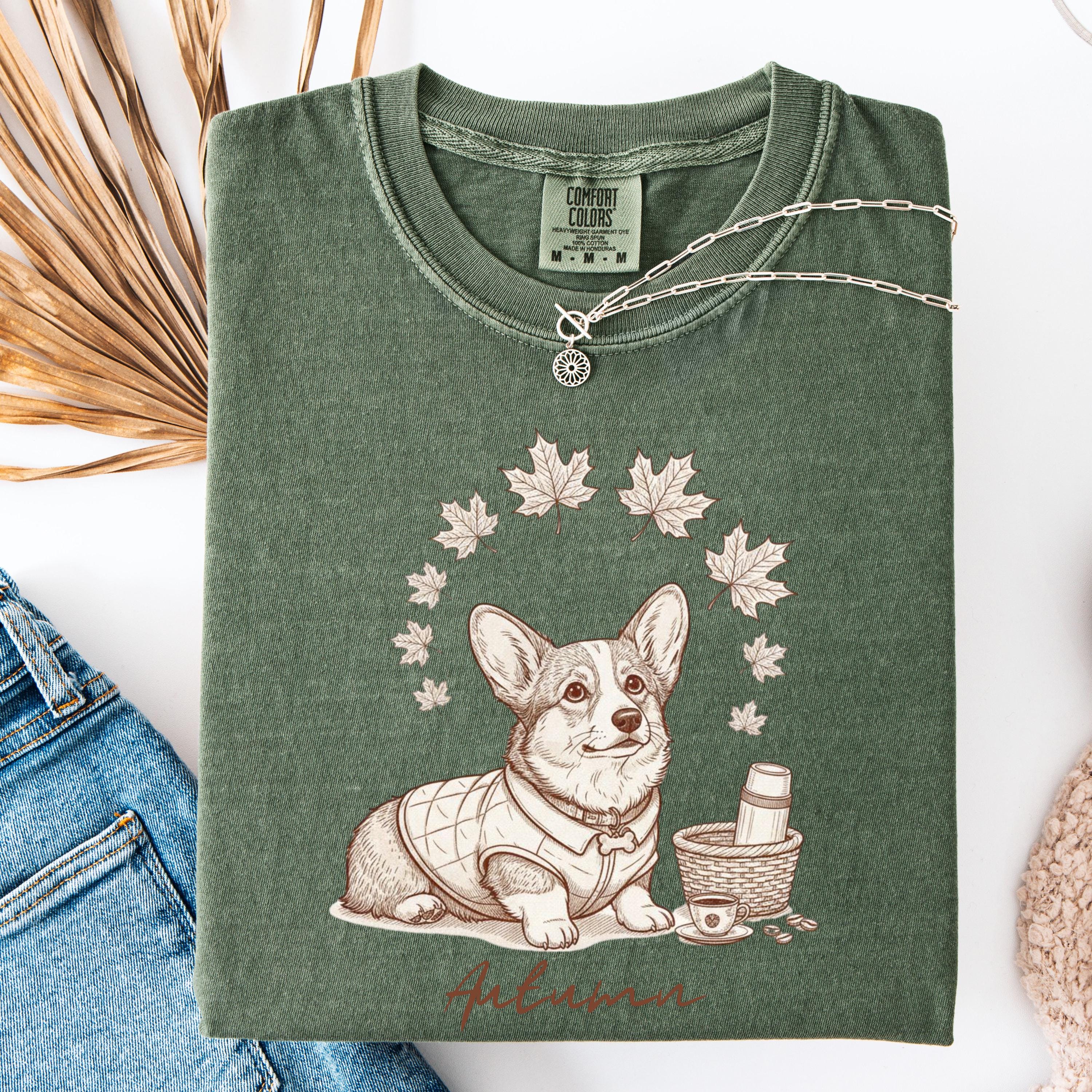 Dogs & Coffee Tee | Pet Lover Vintage Dog Mom Shirt