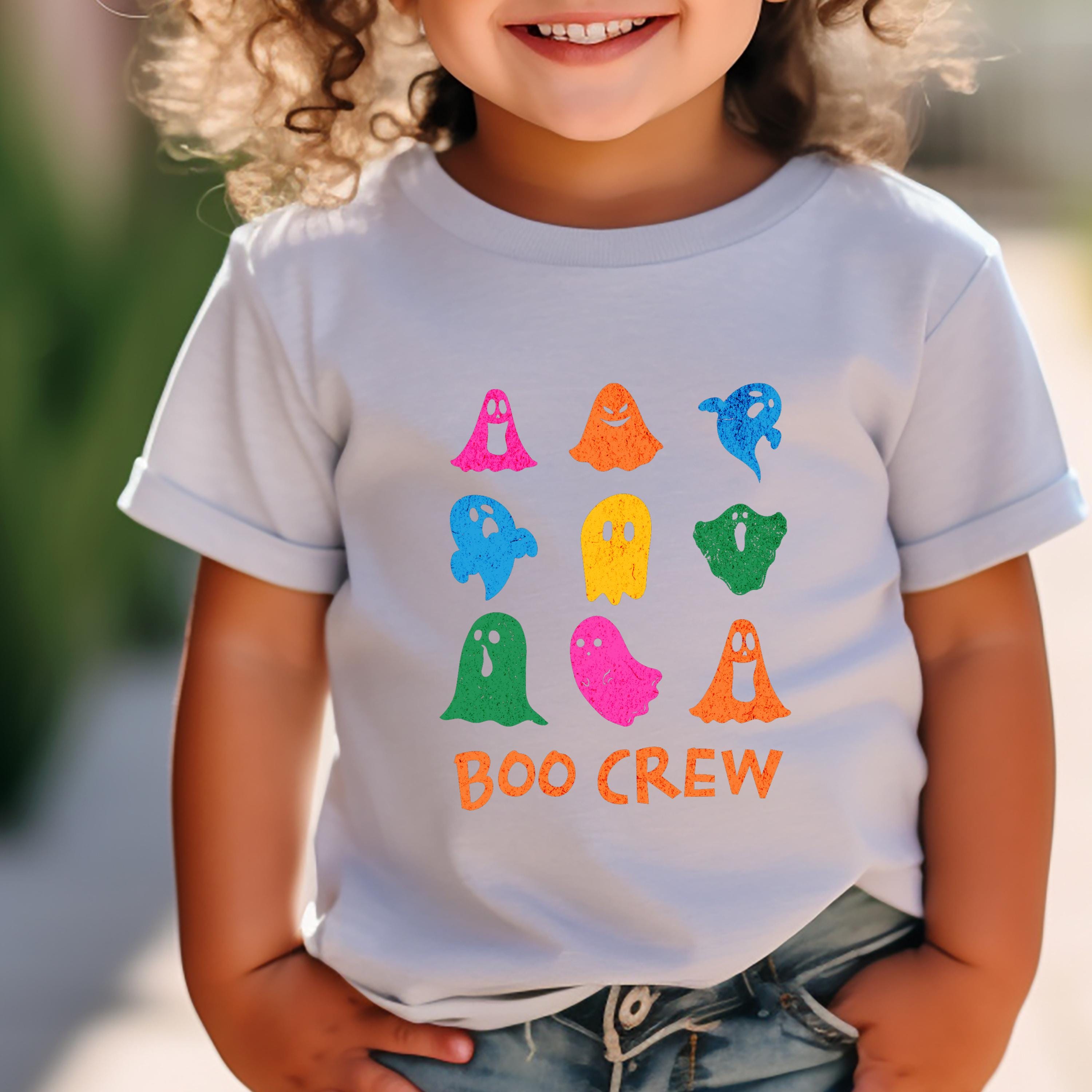 Toddler Ghost Halloween Shirt – Boo Crew Kids Tee