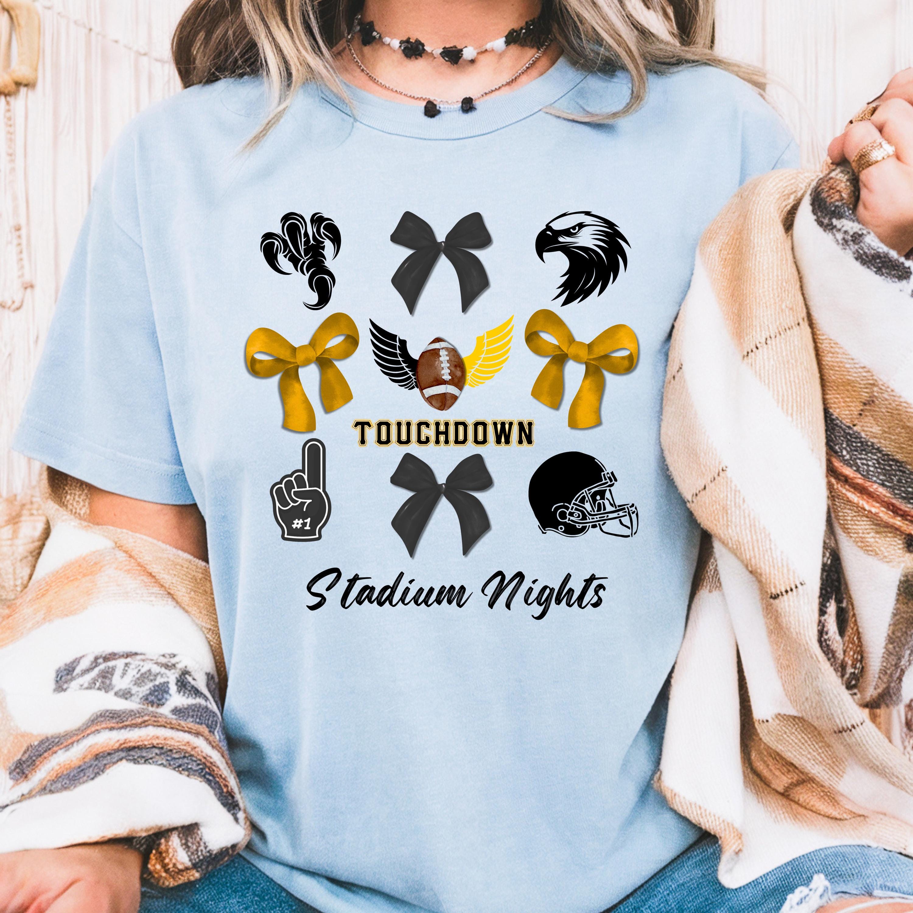 Black & Gold Game Day Shirt, Football  Sweatshirt