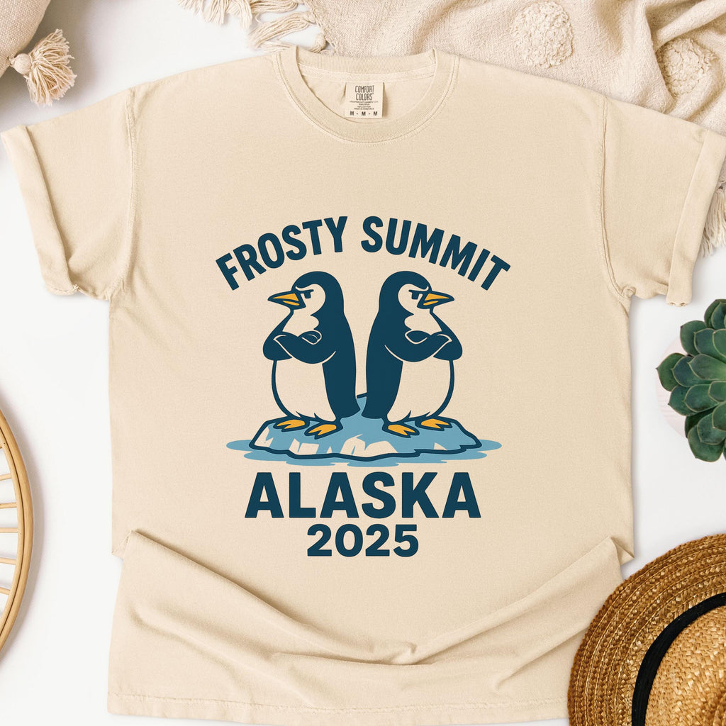 Political T-Shirt: Frosty Summit Alaska 2025