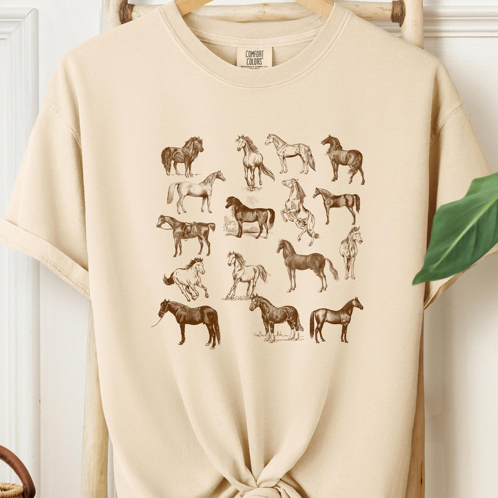 Horse Graphic Tee – Equestrian Country Style Shirt