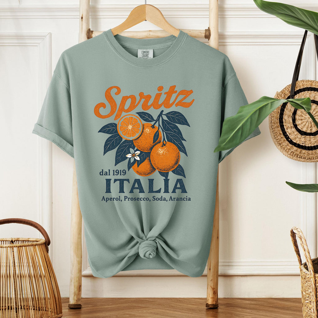 Italian Spritz Shirt – Retro Lemon Orange Tee