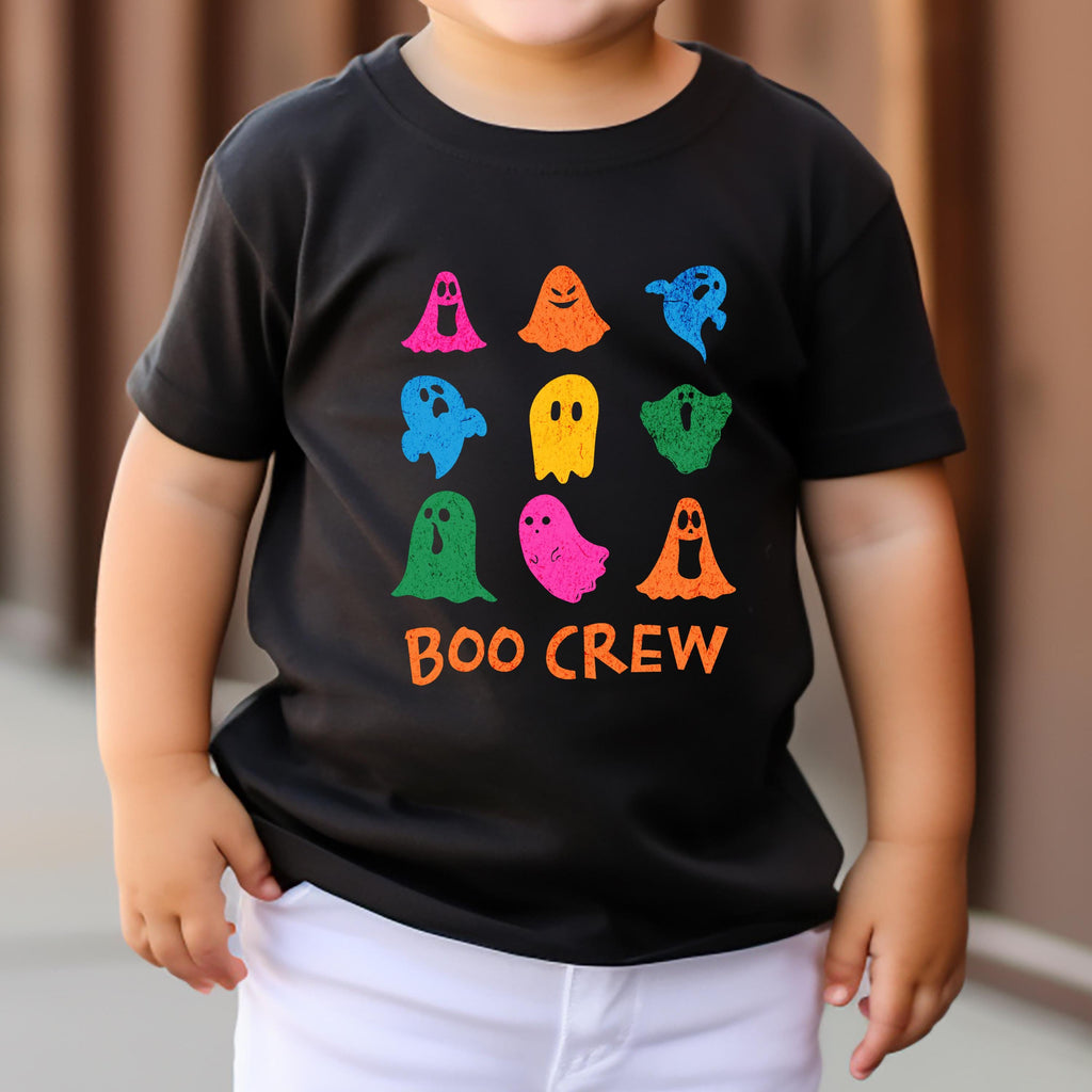 Toddler Ghost Halloween Shirt – Boo Crew Kids Tee