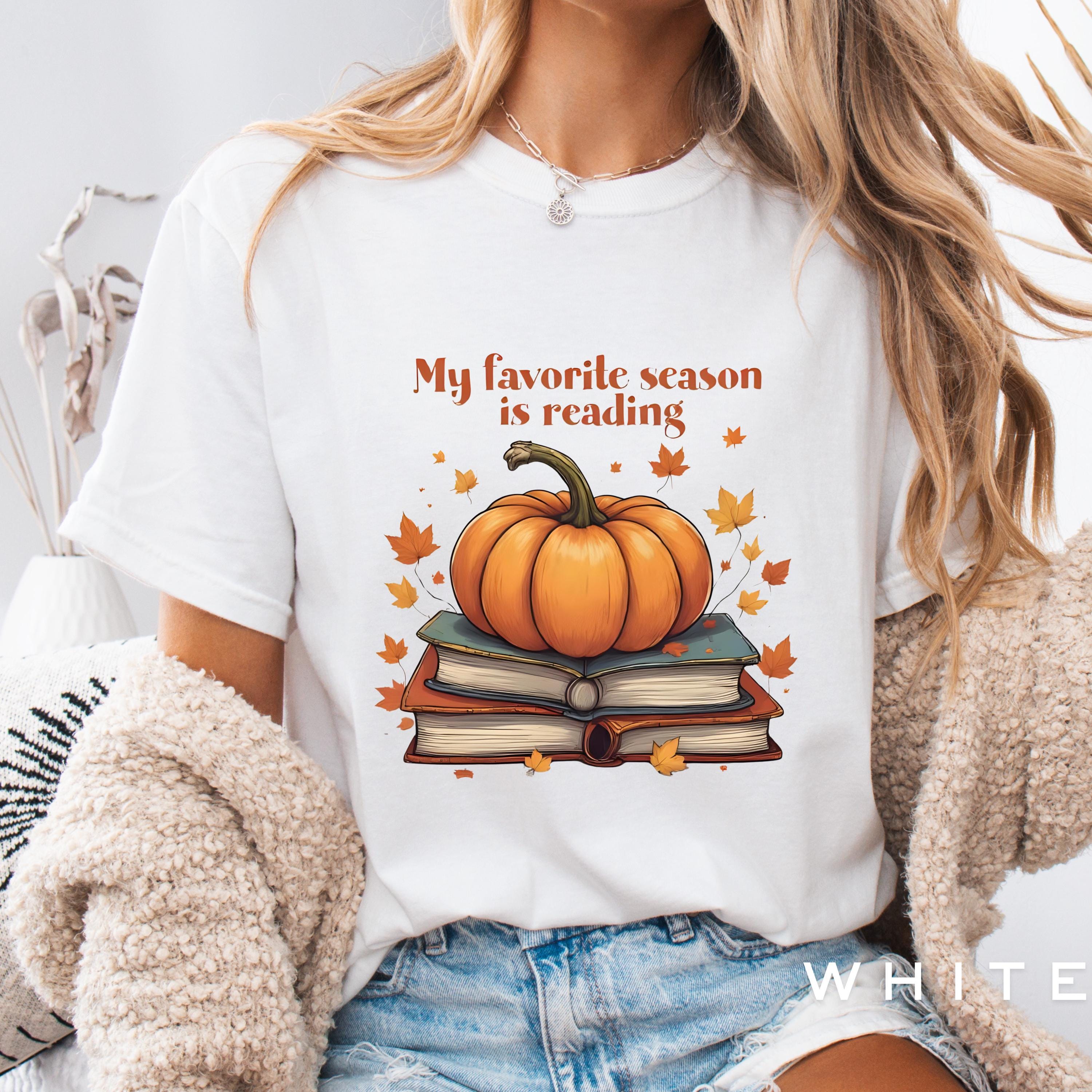 Book Lover Fall Shirt - Book Club Tee