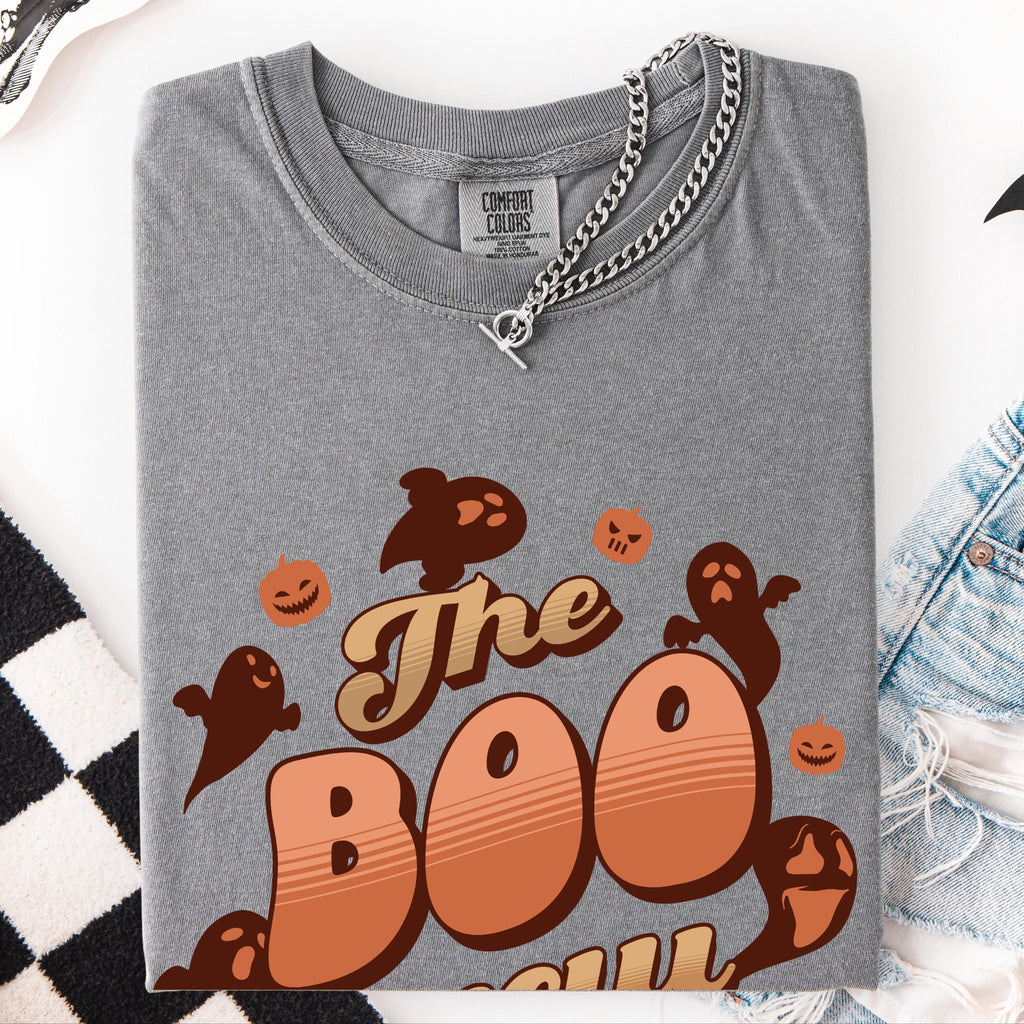 The Boo Crew - Halloween Ghosts T-Shirt, pumpkins shirt