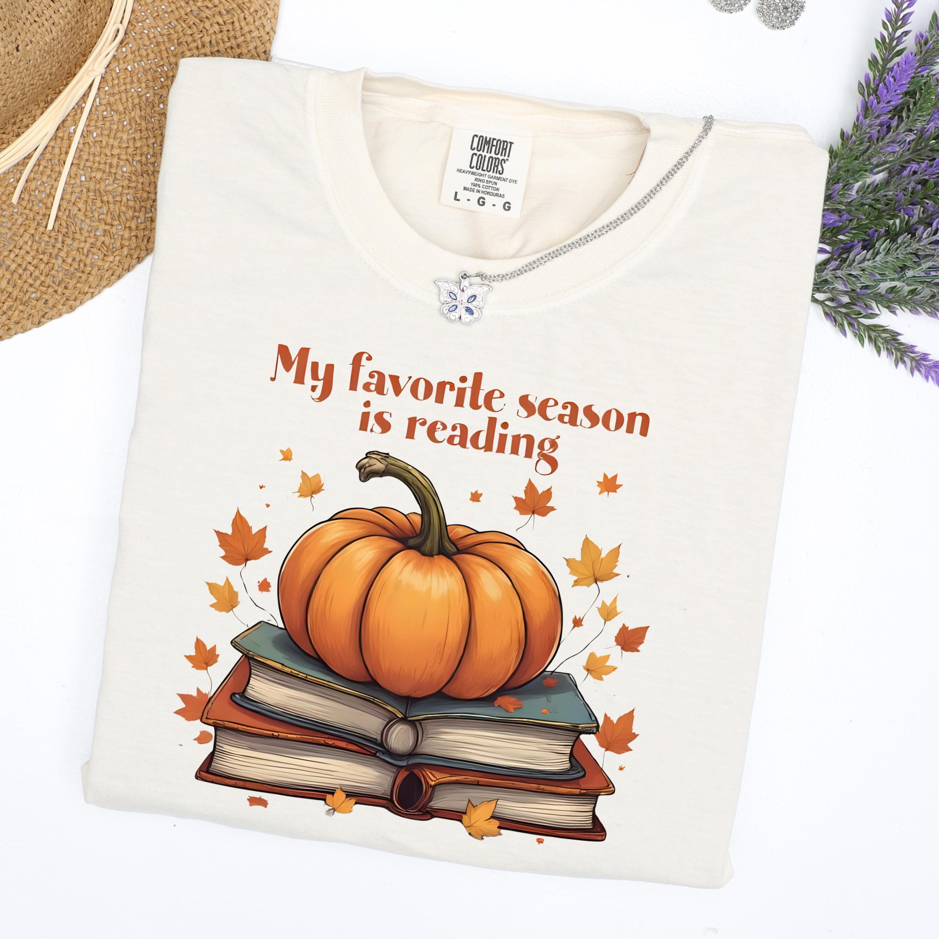 Book Lover Fall Shirt - Book Club Tee