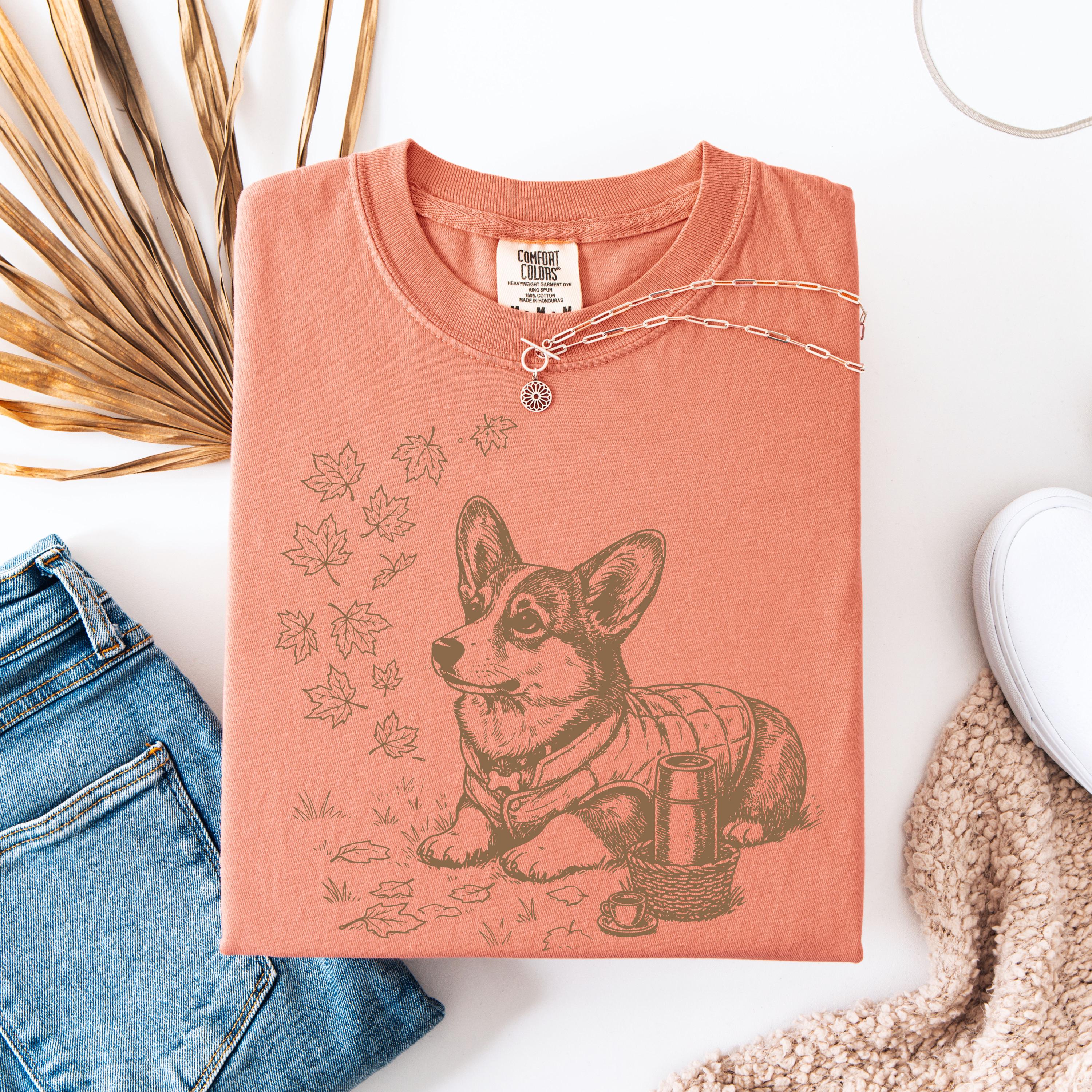 Corgi Shirt | Coffee  Dogs | Custom  Shirt