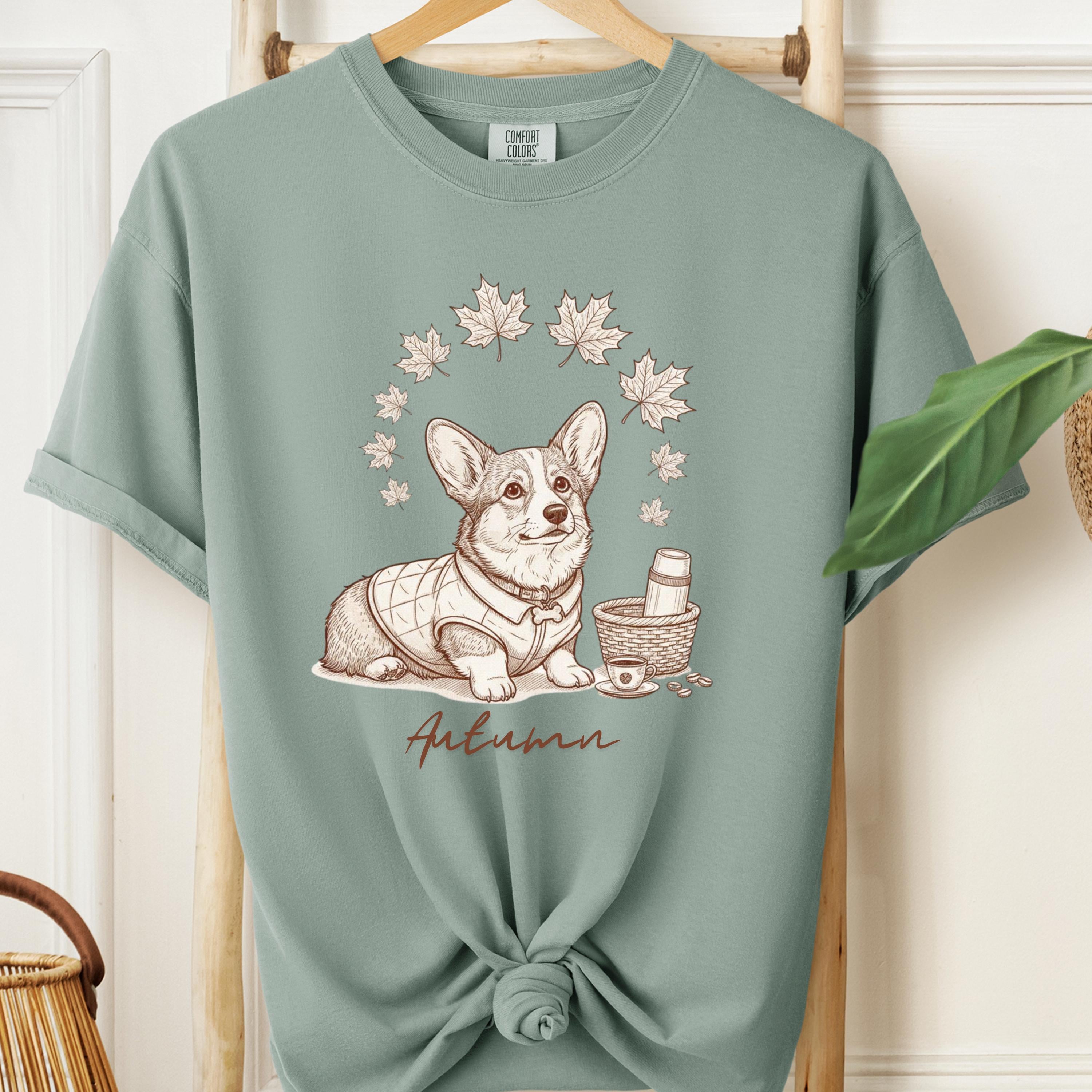 Dogs & Coffee Tee | Pet Lover Vintage Dog Mom Shirt