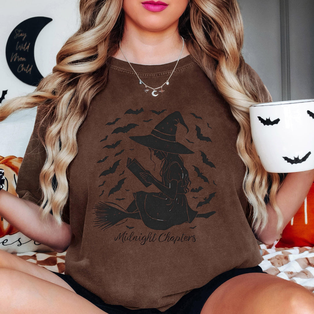 Ghost Shirt | Witchy Bookish Tee – Halloween Top