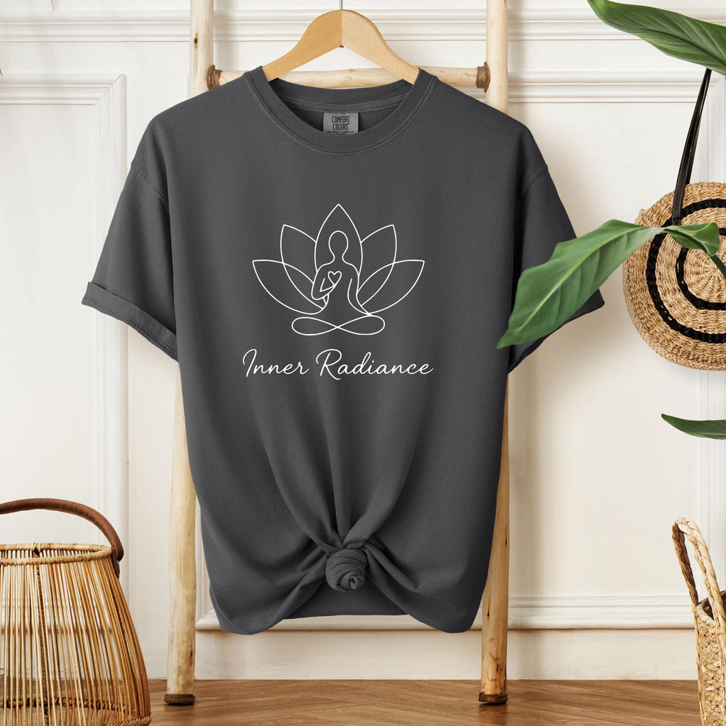 Self Love Lotus Yoga Shirt: Mental Health Tee,