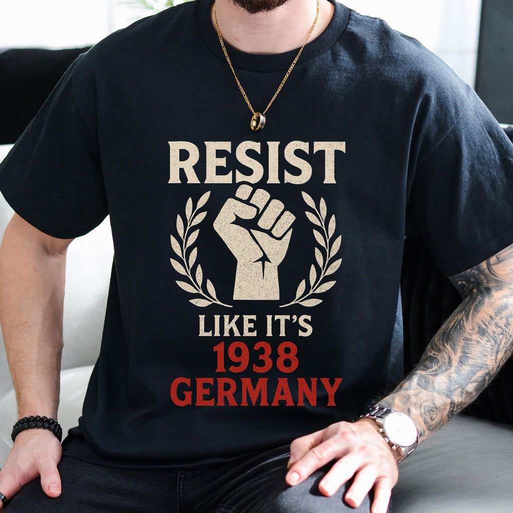 Resist Fist Graphic Tee: Political Activist T-Shirt