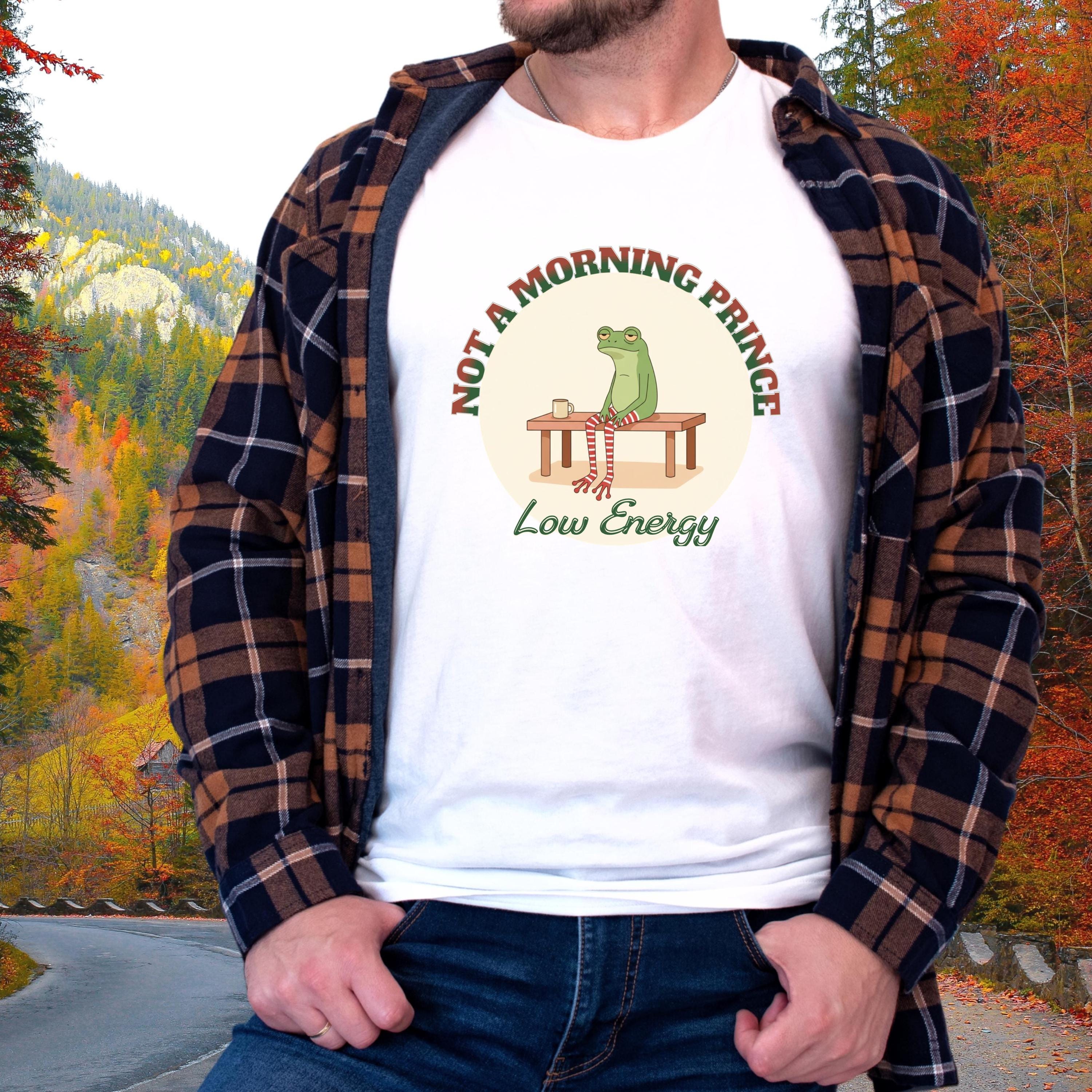 Funny Frog Meme Coffee Shirt - Sarcastic Graphic Tee