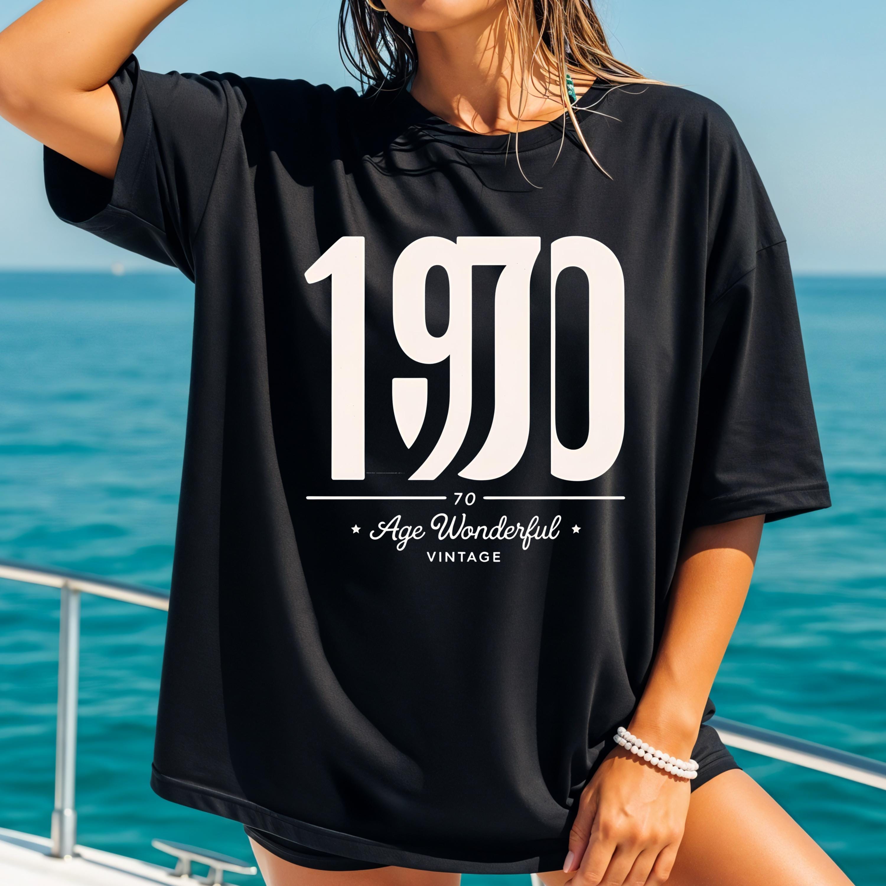 Vintage Shirt 1970 55th   Comfort Colors Shirt