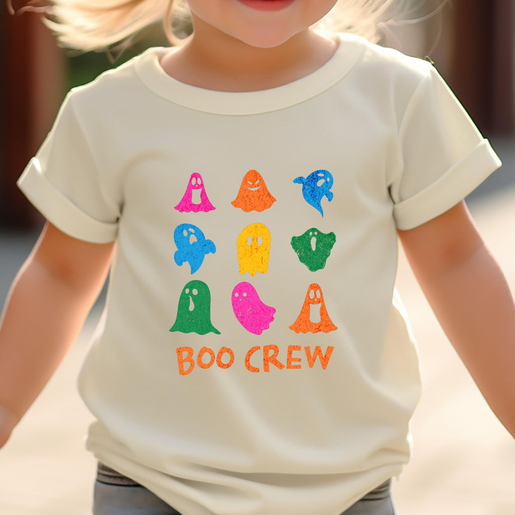 Toddler Ghost Halloween Shirt – Boo Crew Kids Tee