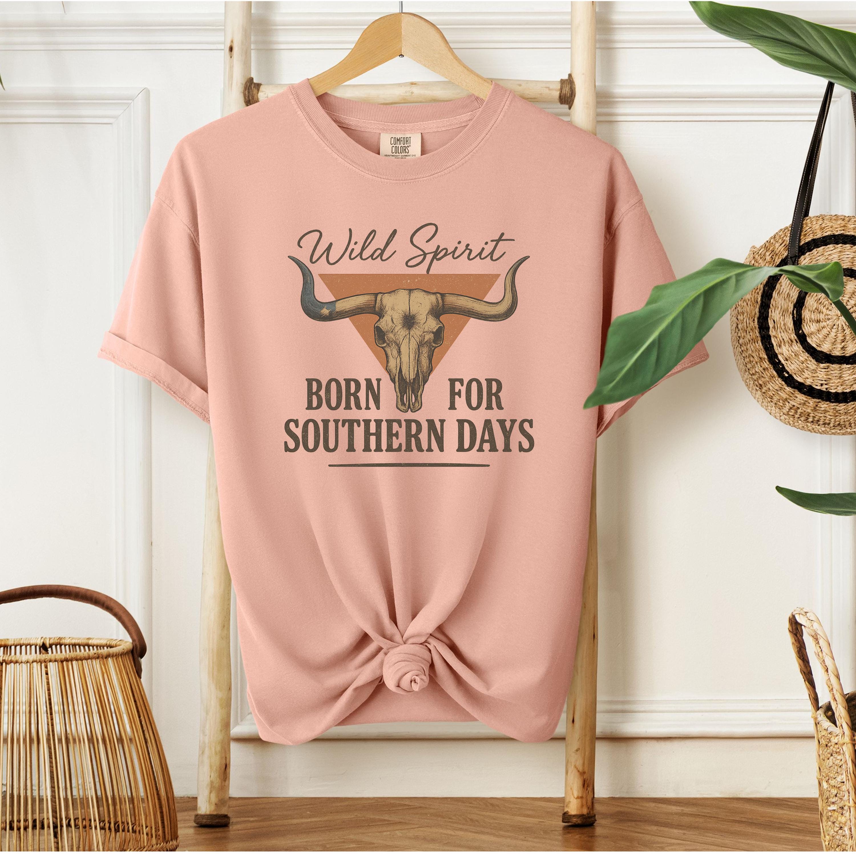 Wild Spirit Southern Days T-Shirt: Unisex Country Vibe Tee