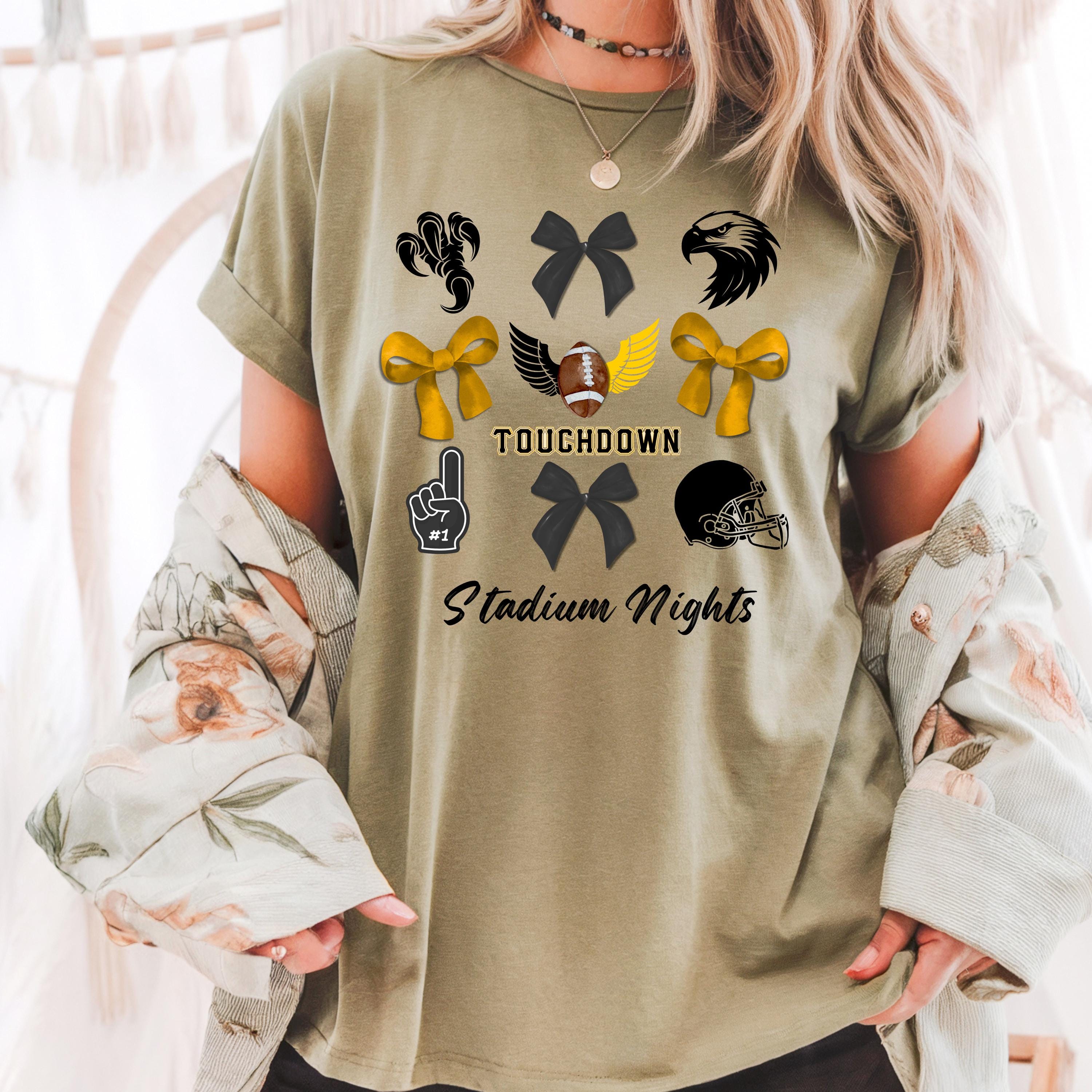 Black & Gold Game Day Shirt, Football  Sweatshirt