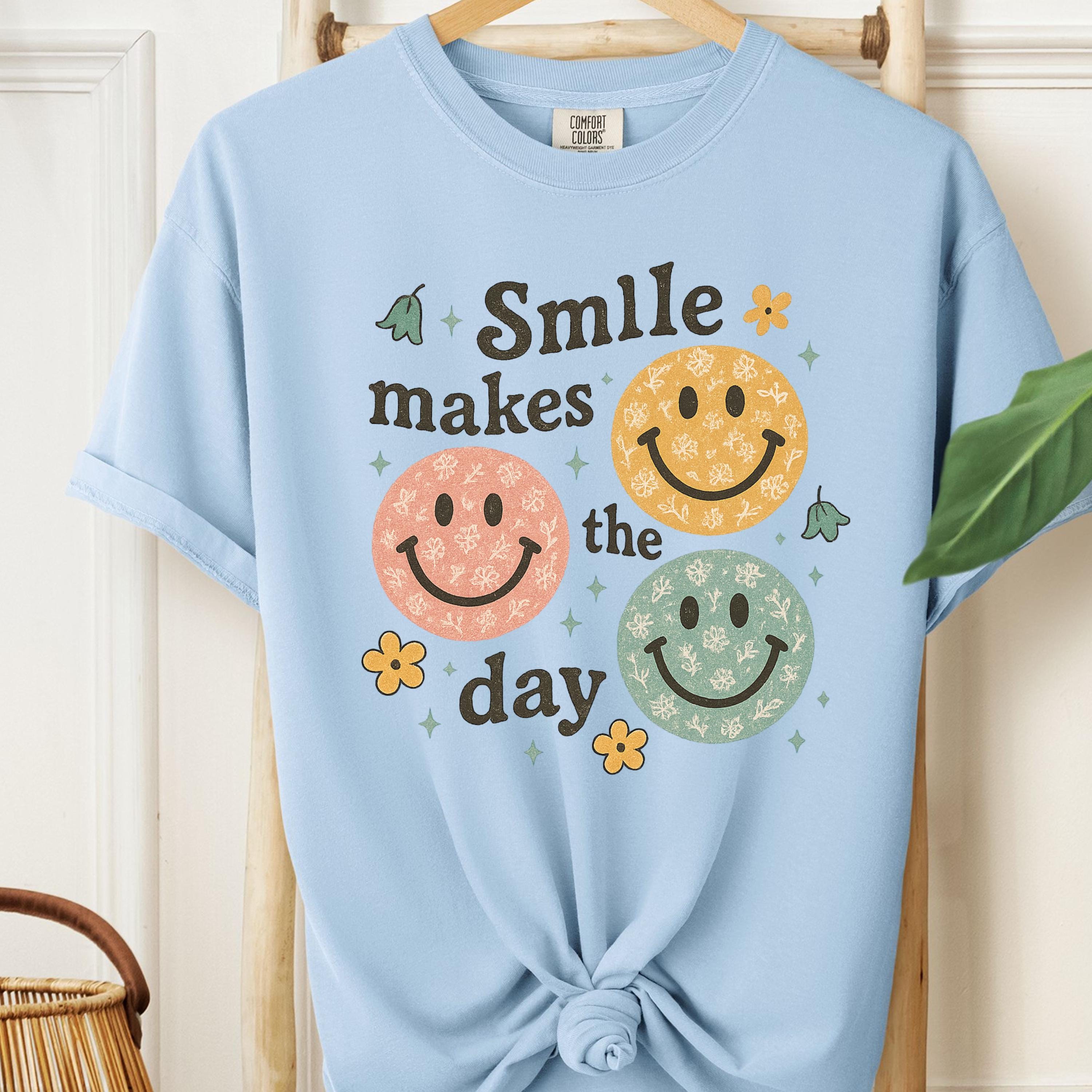 Smiley shirt, happy to see, funny teacher shirt, smiling friends
