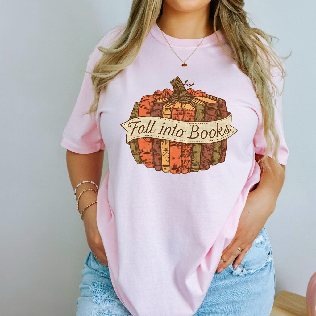 Comfort Colors Fall Book Shirt | Book Lover Gift