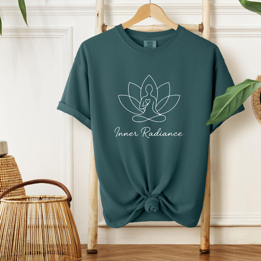 Self Love Lotus Yoga Shirt: Mental Health Tee,