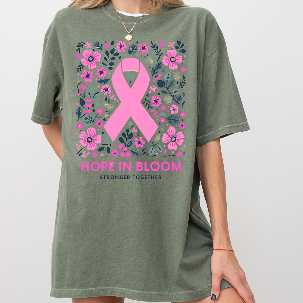 Breast Cancer Awareness Tee - Comfort Colors C1717 Pink