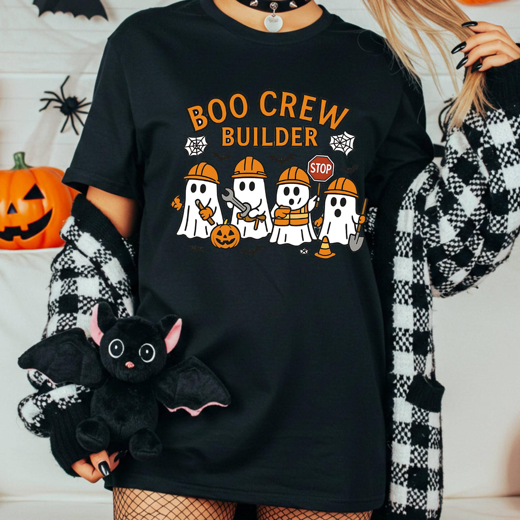 Boo Crew Halloween Shirt – Builder Tee