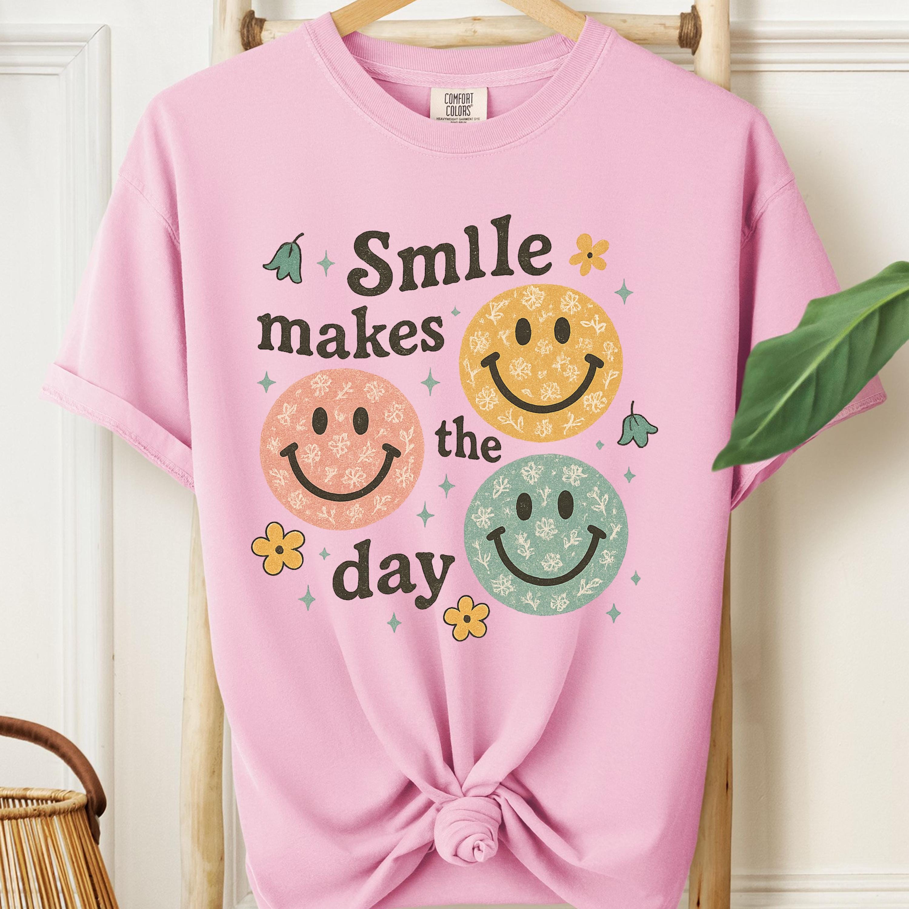 Smiley shirt, happy to see, funny teacher shirt, smiling friends