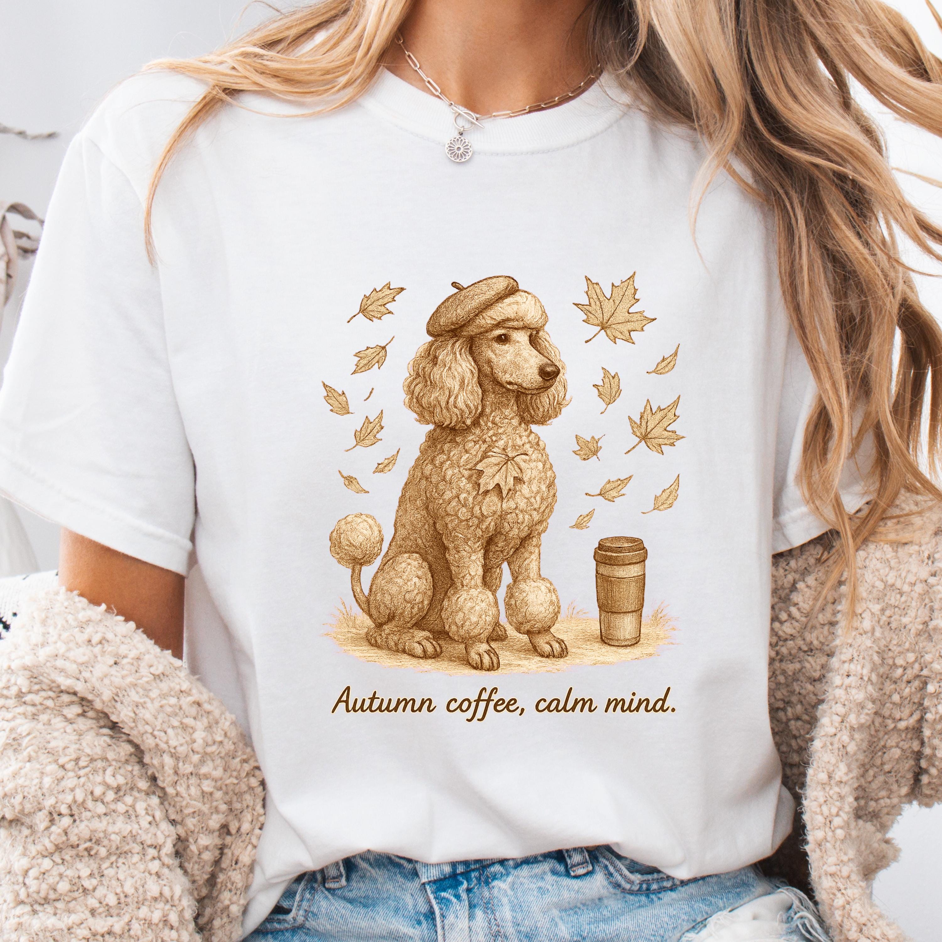Poodle & Coffee Shirt | Comfort Colors C1717 Yam
