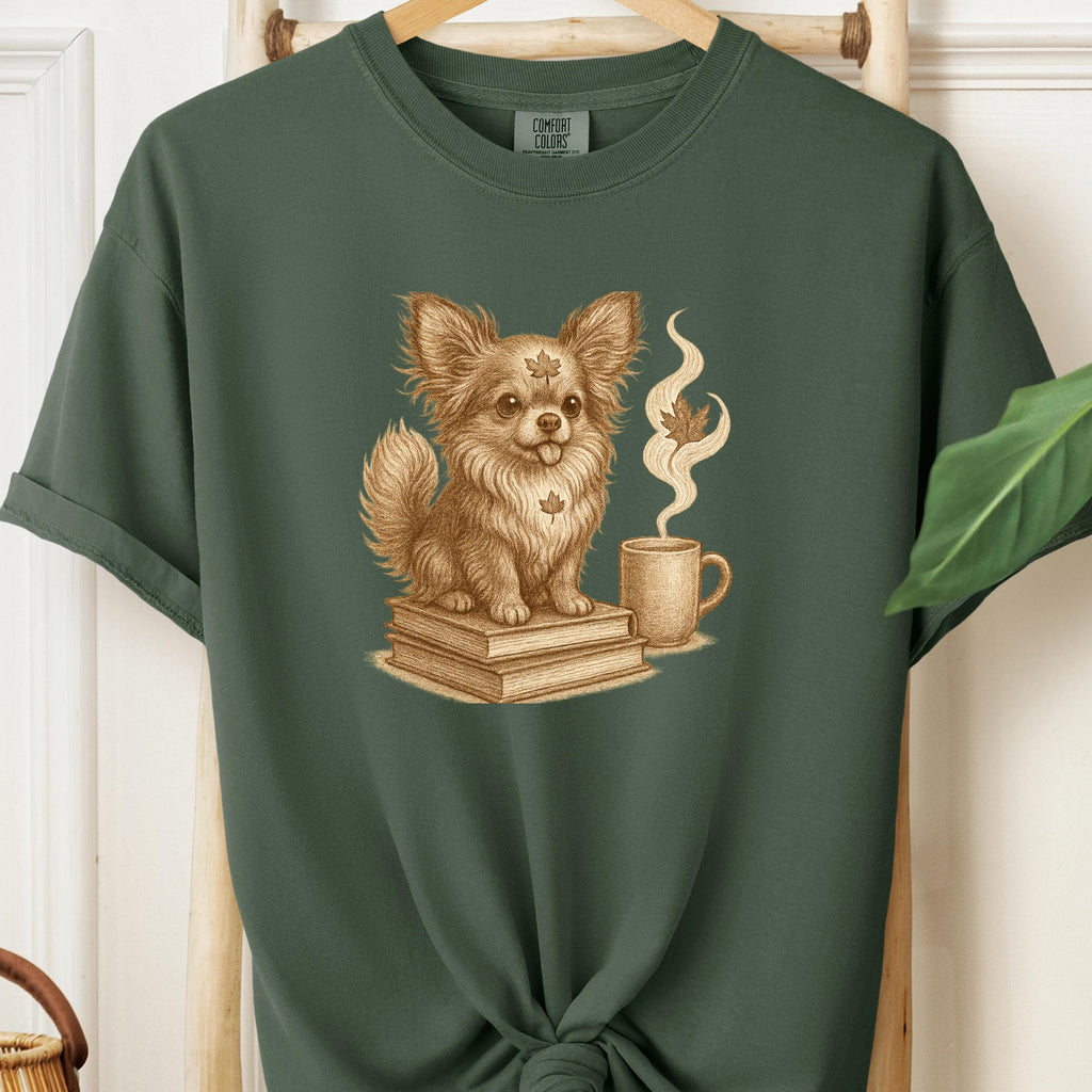 Chihuahua Shirt, Fall Dog Shirt — Cozy Autumn Tee
