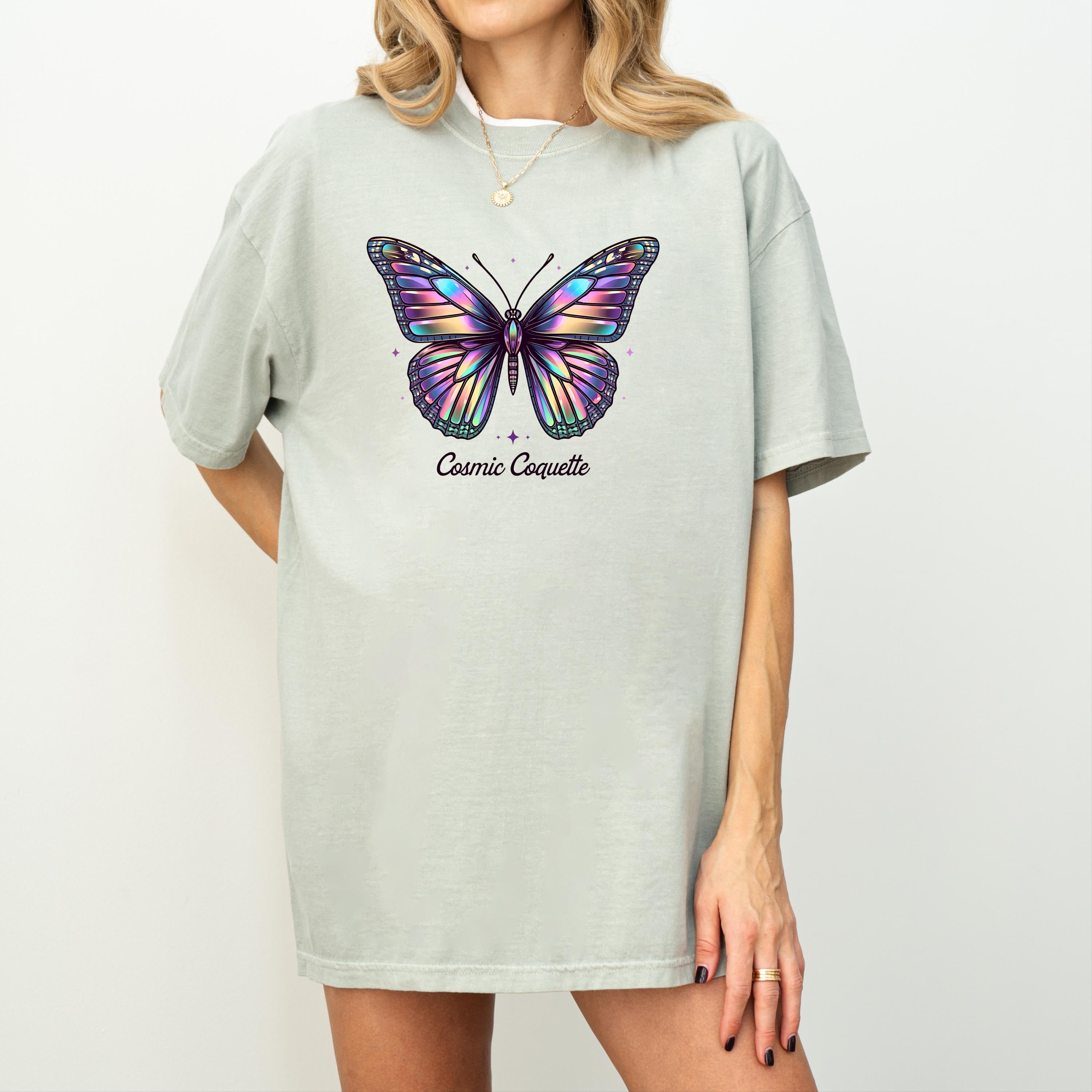 Butterfly Wings Shirt | Monarch Purple Comfort Tee