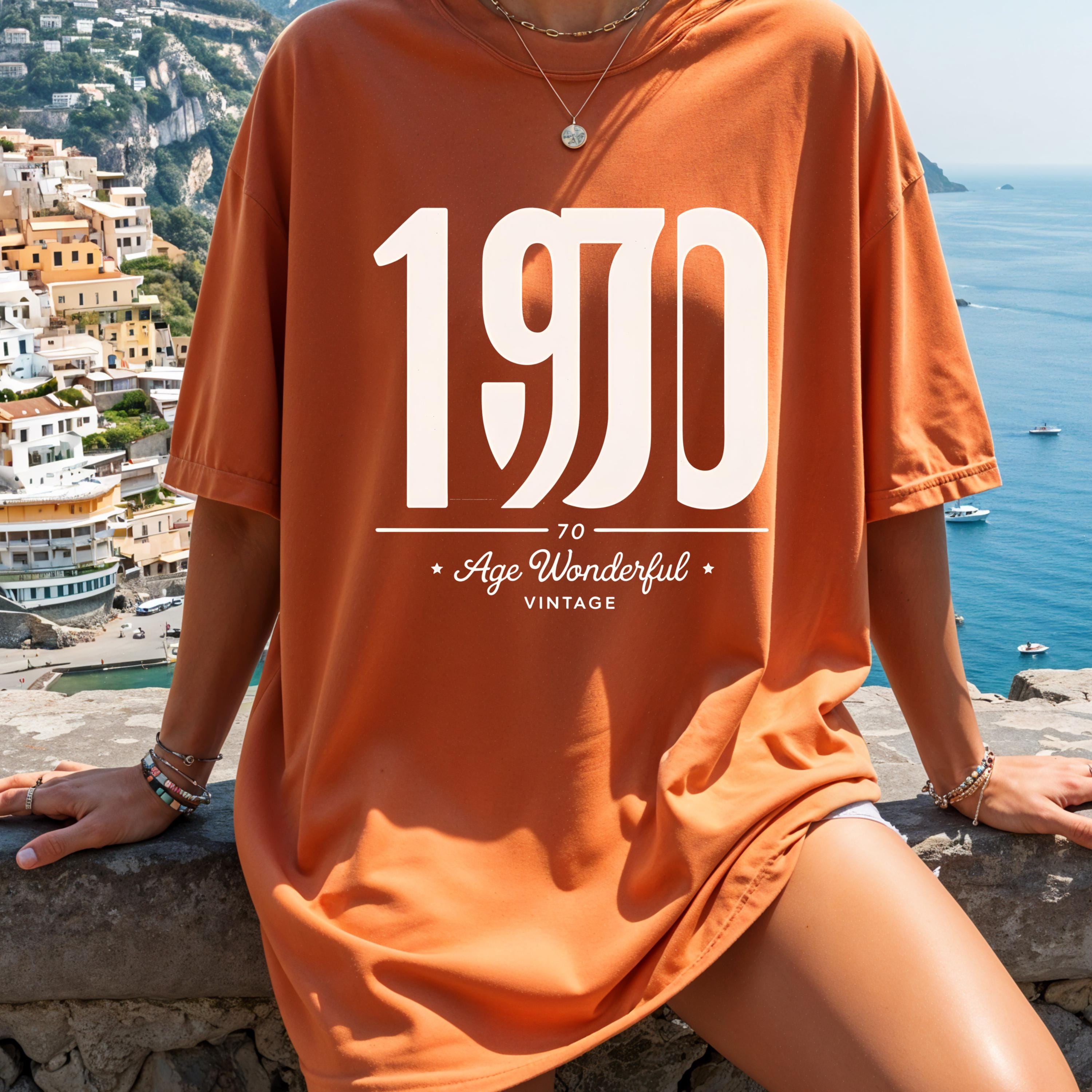 Vintage Shirt 1970 55th   Comfort Colors Shirt