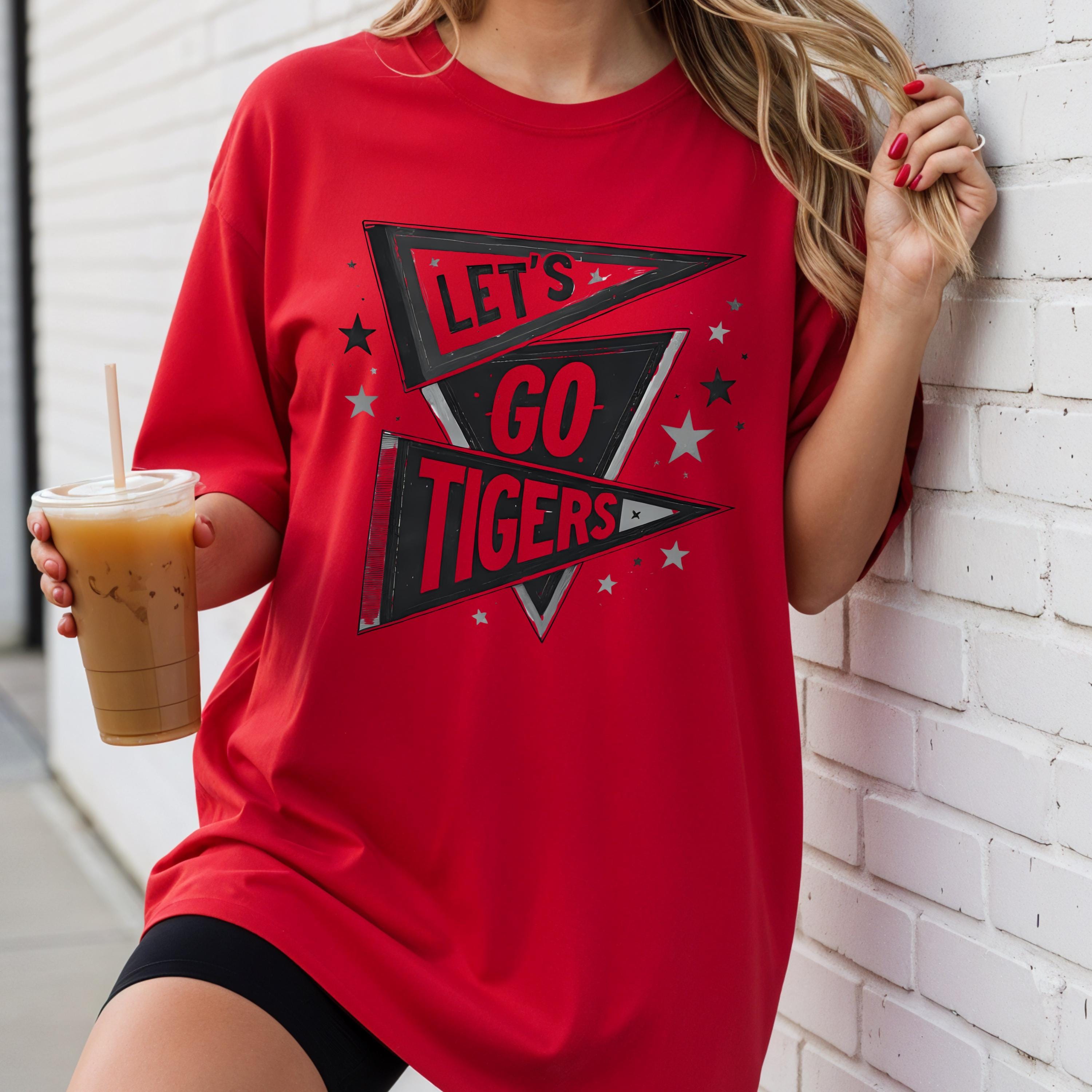 Tigers Football Shirt | College Spirit Game Day Tee