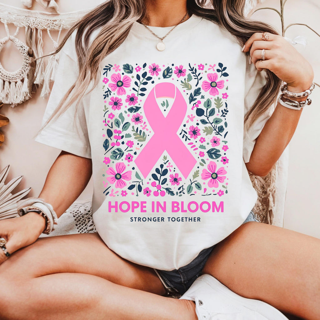 Breast Cancer Awareness Tee - Comfort Colors C1717 Pink