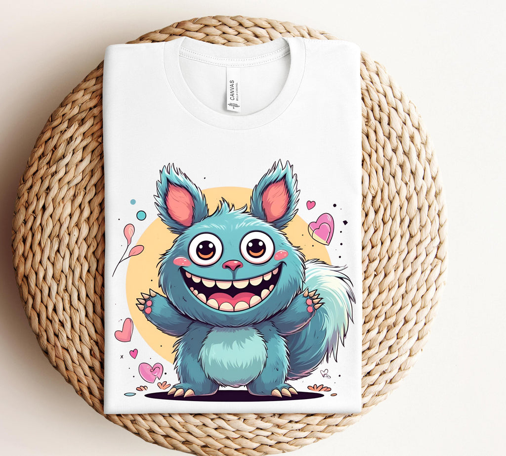 Smiling Squirrel T-Shirt • Unisex • Bella+Canvas 3001