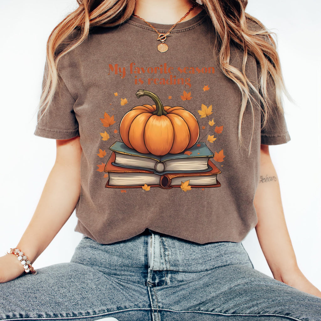 Book Lover Fall Shirt - Book Club Tee
