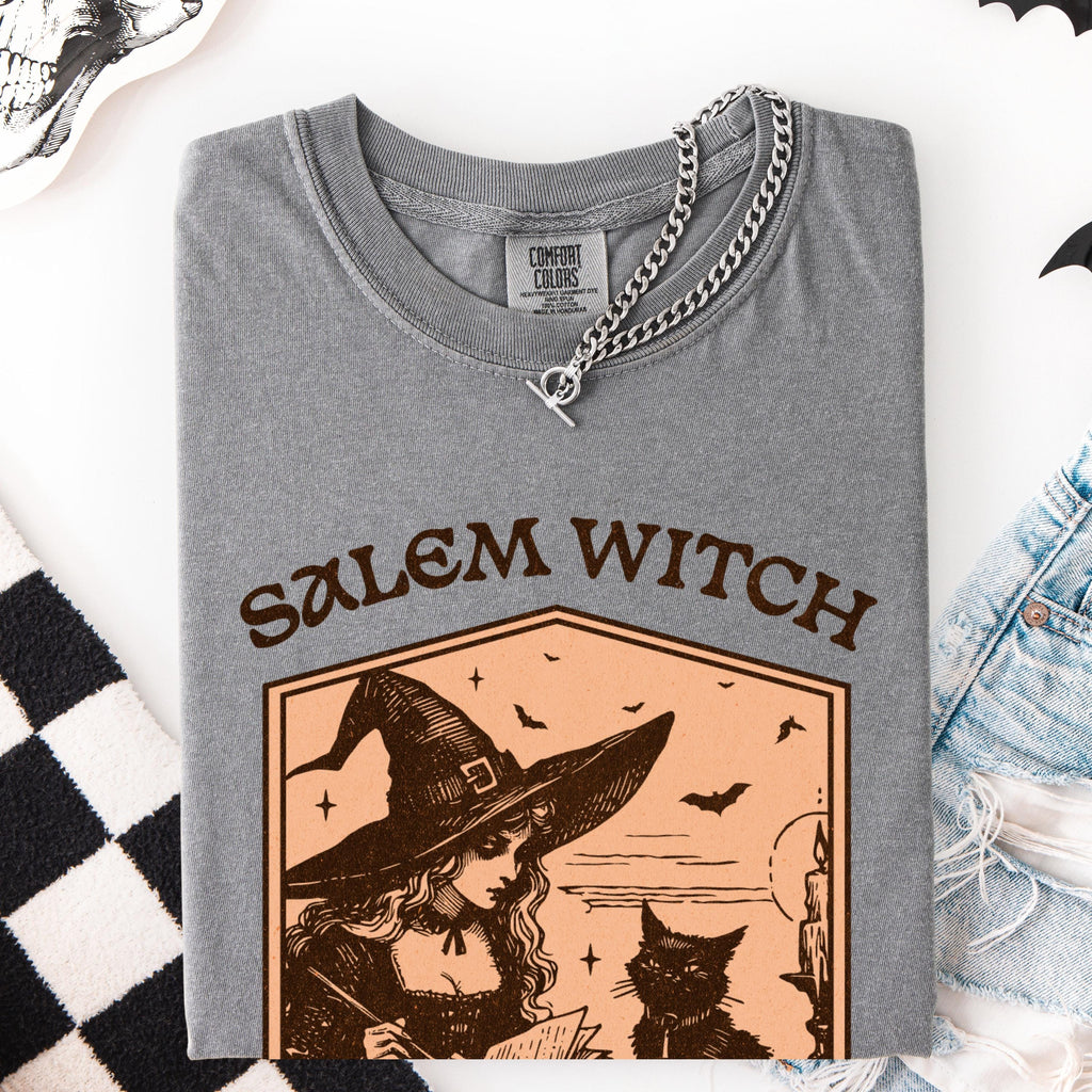 Witch Shirt – Black Cat Halloween Tee
