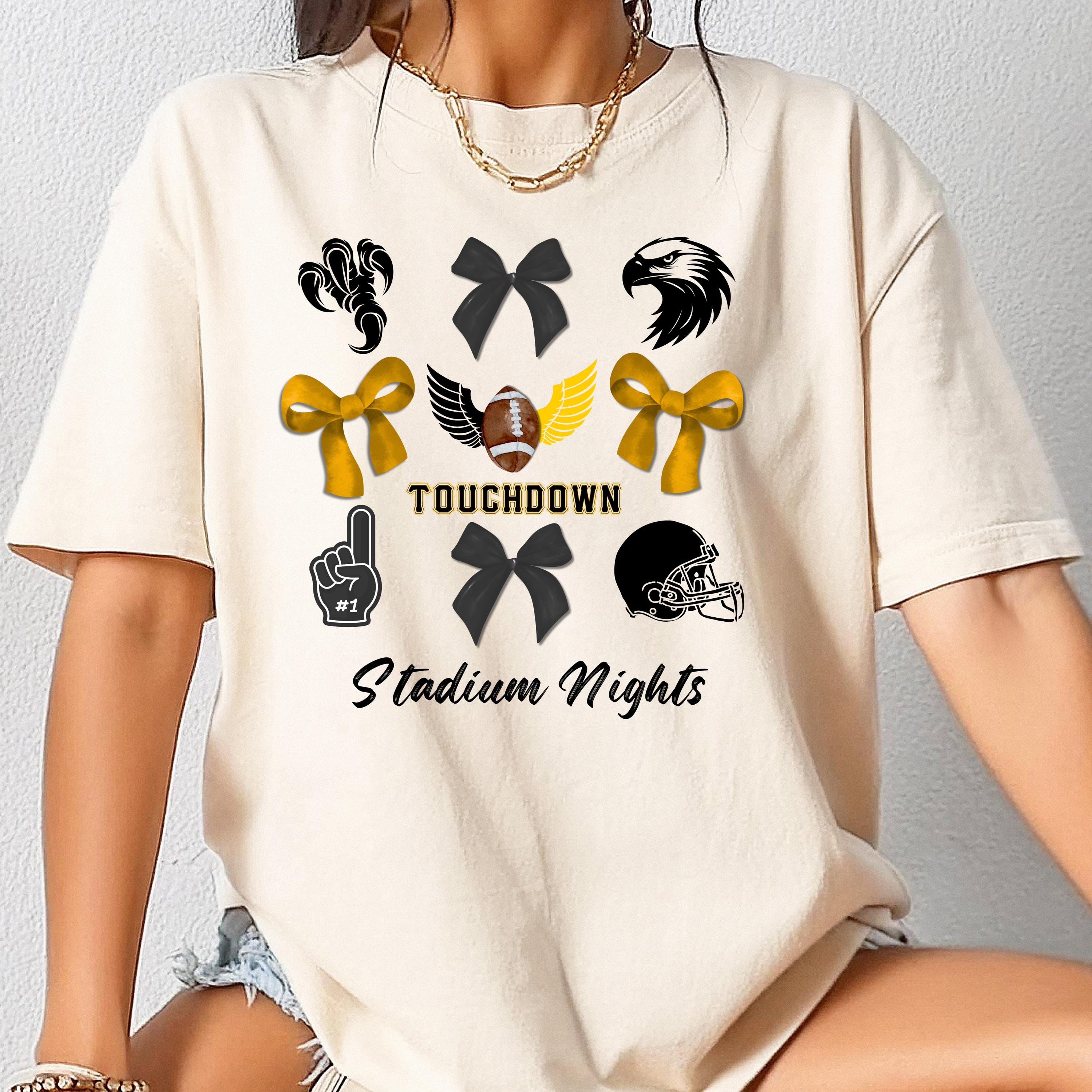 Black & Gold Game Day Shirt, Football  Sweatshirt